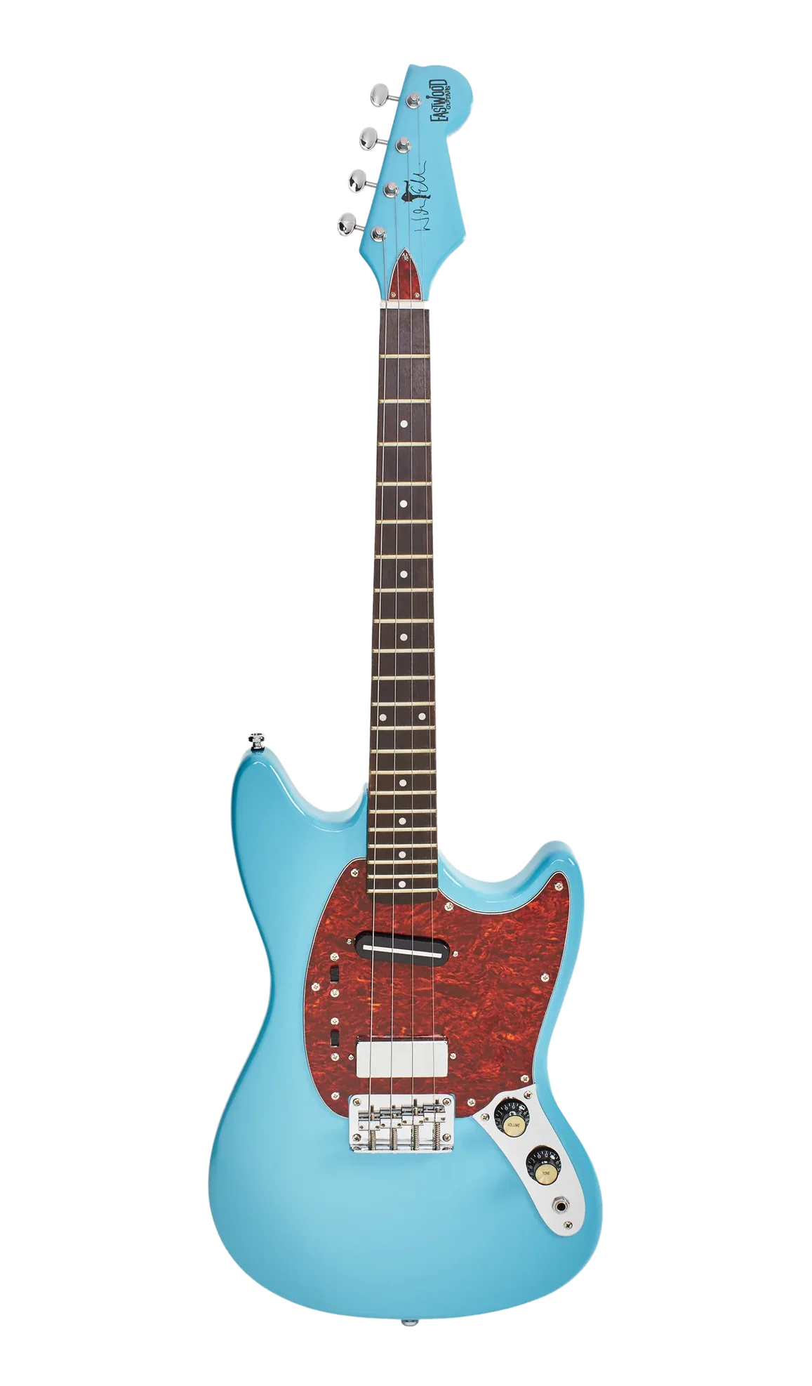 Eastwood Warren Ellis Signature Tenor 2P - Sonic Blue - Image 4