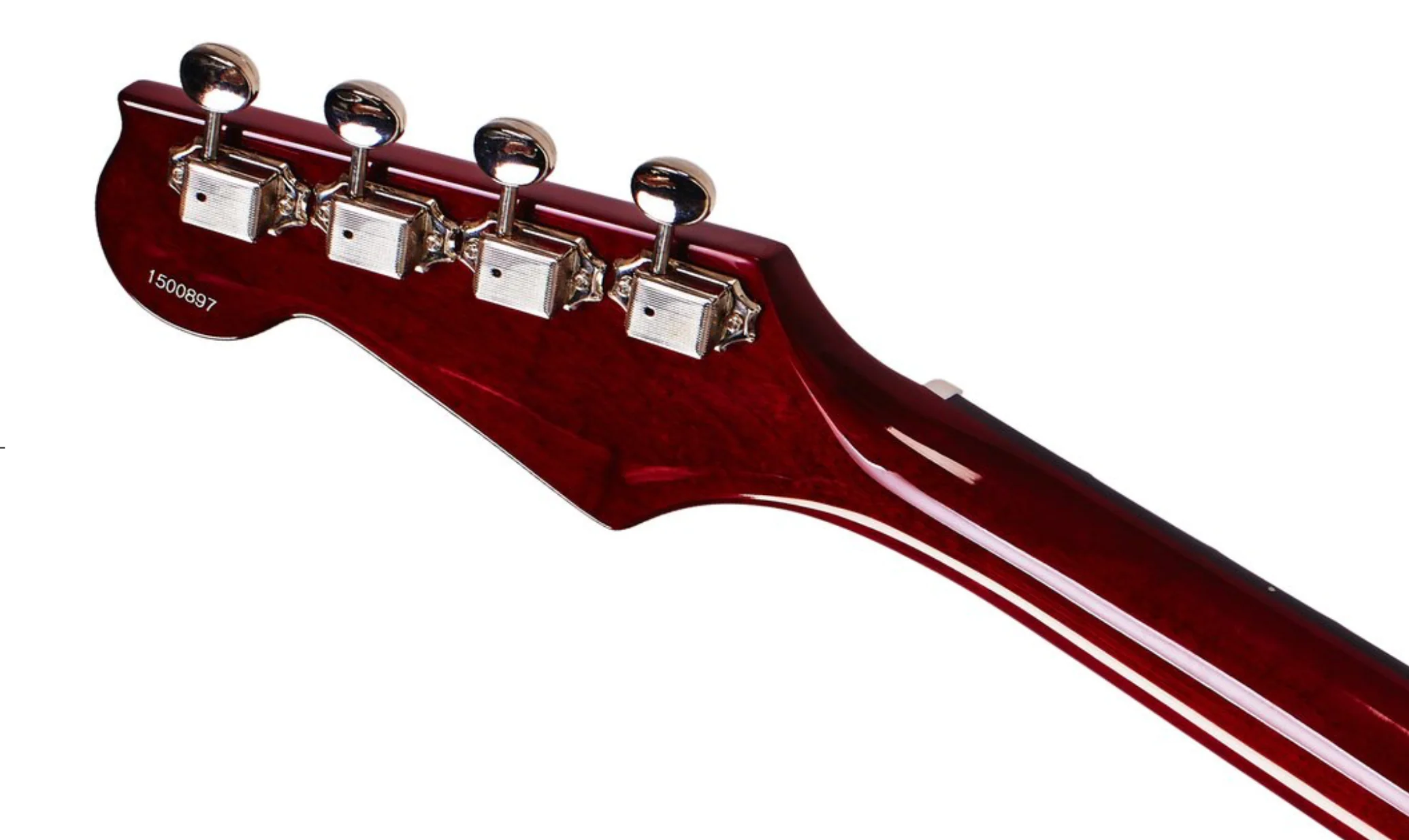 Eastwood Warren Ellis Signature 4 String Tenor Guitar - Cherry - Image 5