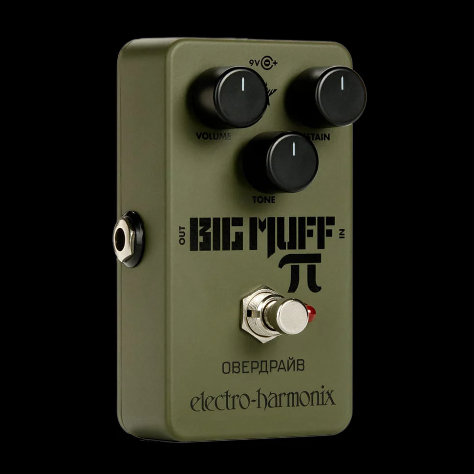 Electro-Harmonix Green Russian Big Muff Pi Fuzz Pedal - Image 2