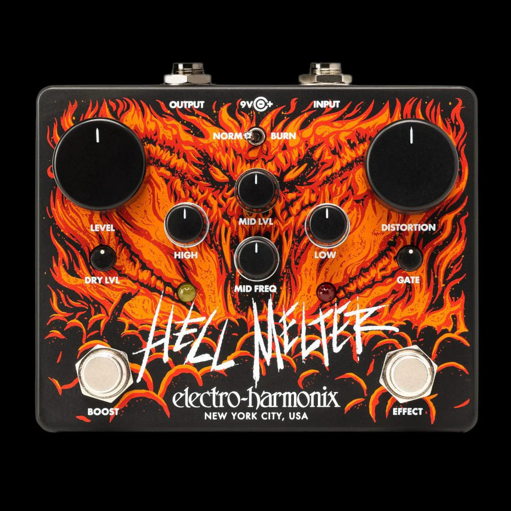 Electro-Harmonix Hell Melter Metal Distortion Pedal