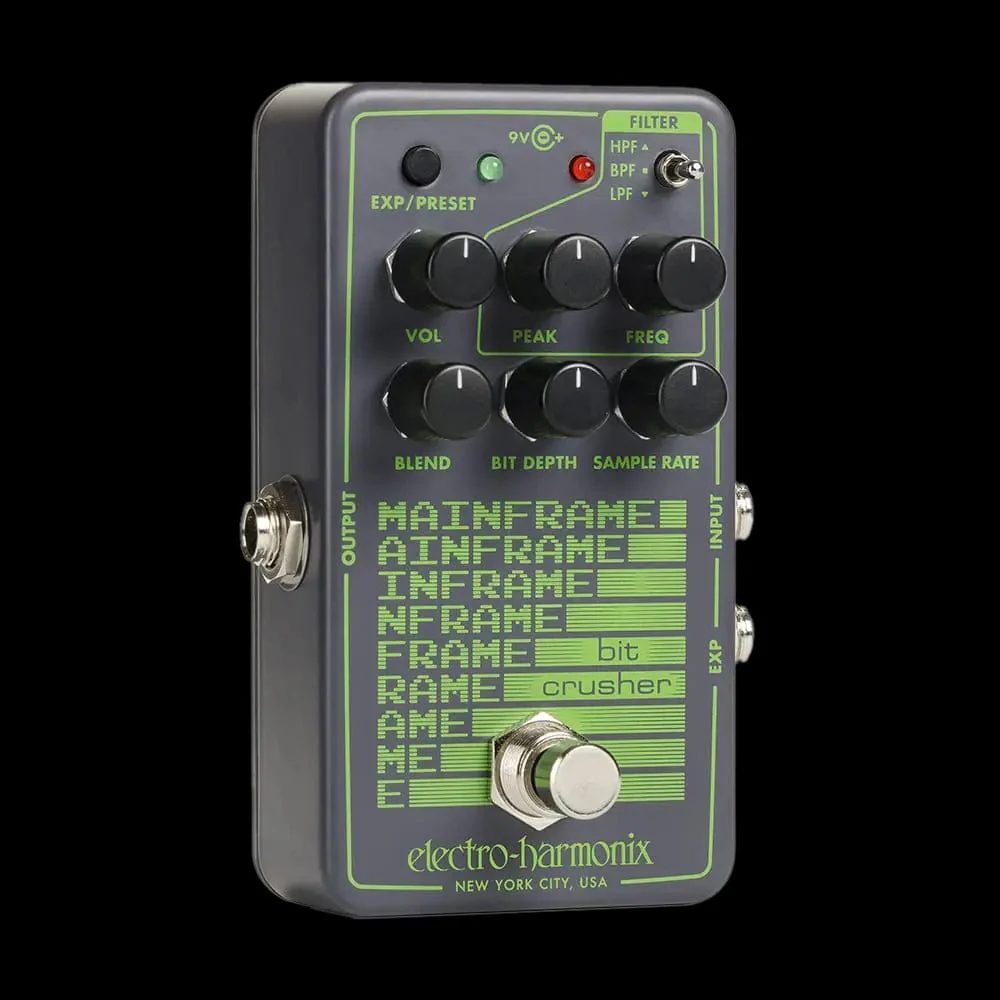 Electro-Harmonix Mainframe Bit Crusher Guitar Effect Pedal