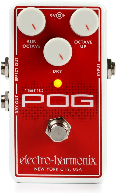 Electro-Harmonix Nano Pog Polyphonic Octave Generator Pedal - Image 3