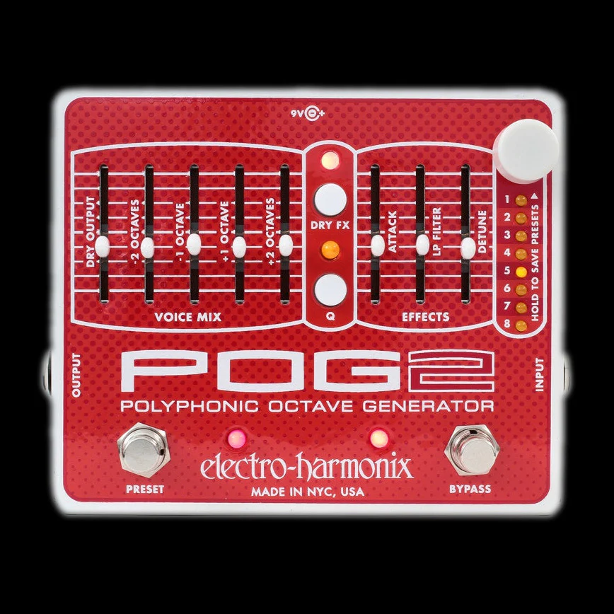 Electro-Harmonix POG2 Polyphonic Octave Generator Pedal - Image 2