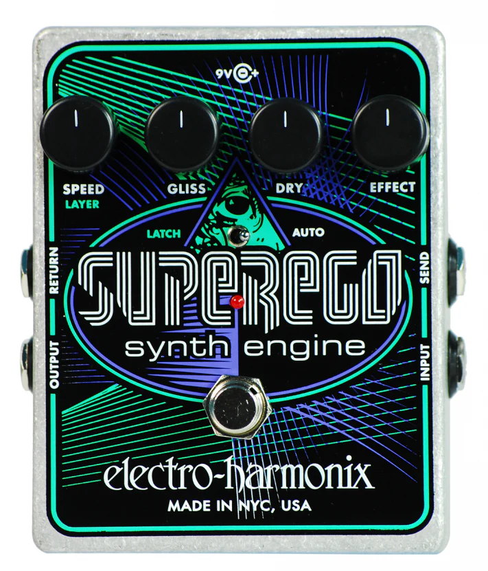 Electro-Harmonix Superego Synth Engine Guitar Pedal
