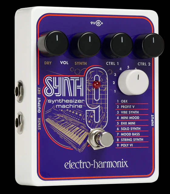 Electro-Harmonix Synth9 Synthesizer Machine Effect Pedal - Image 2