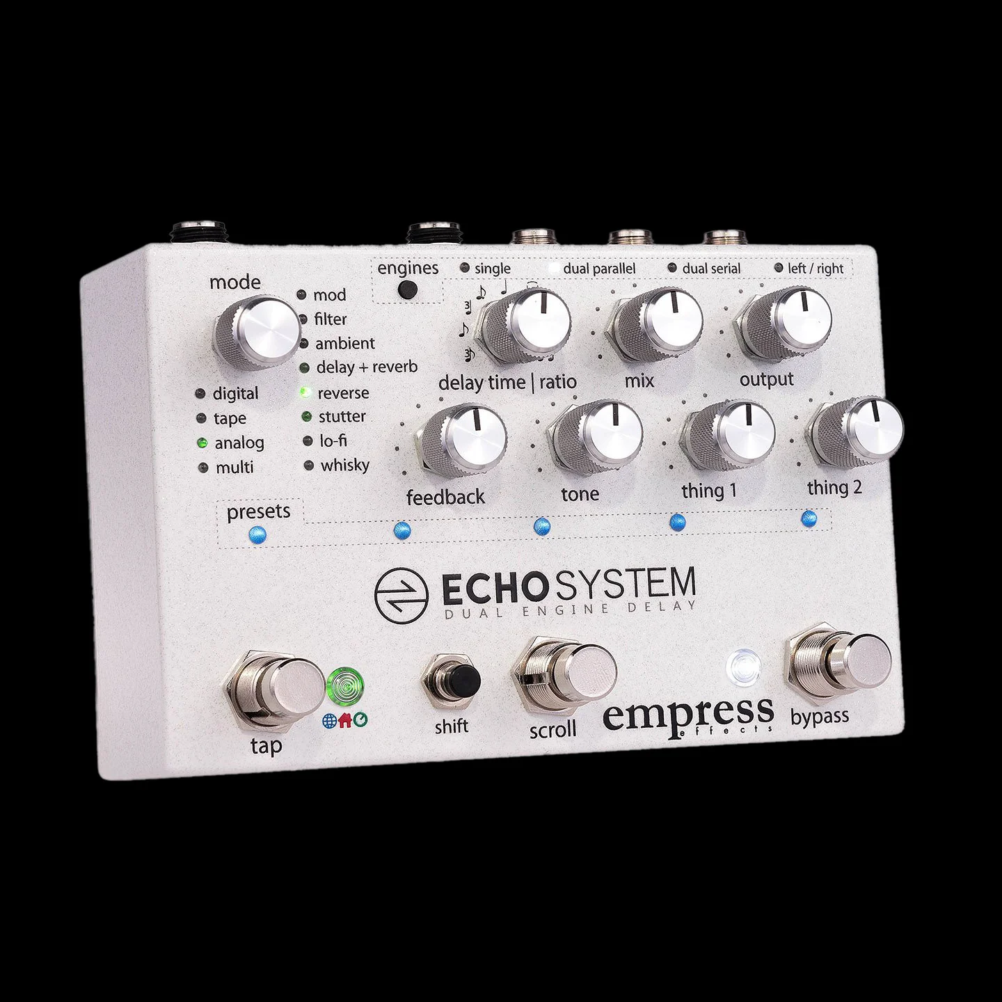 Empress Effects Echosystem Dual Engine Delay Guitar Effect Pedal - Image 3