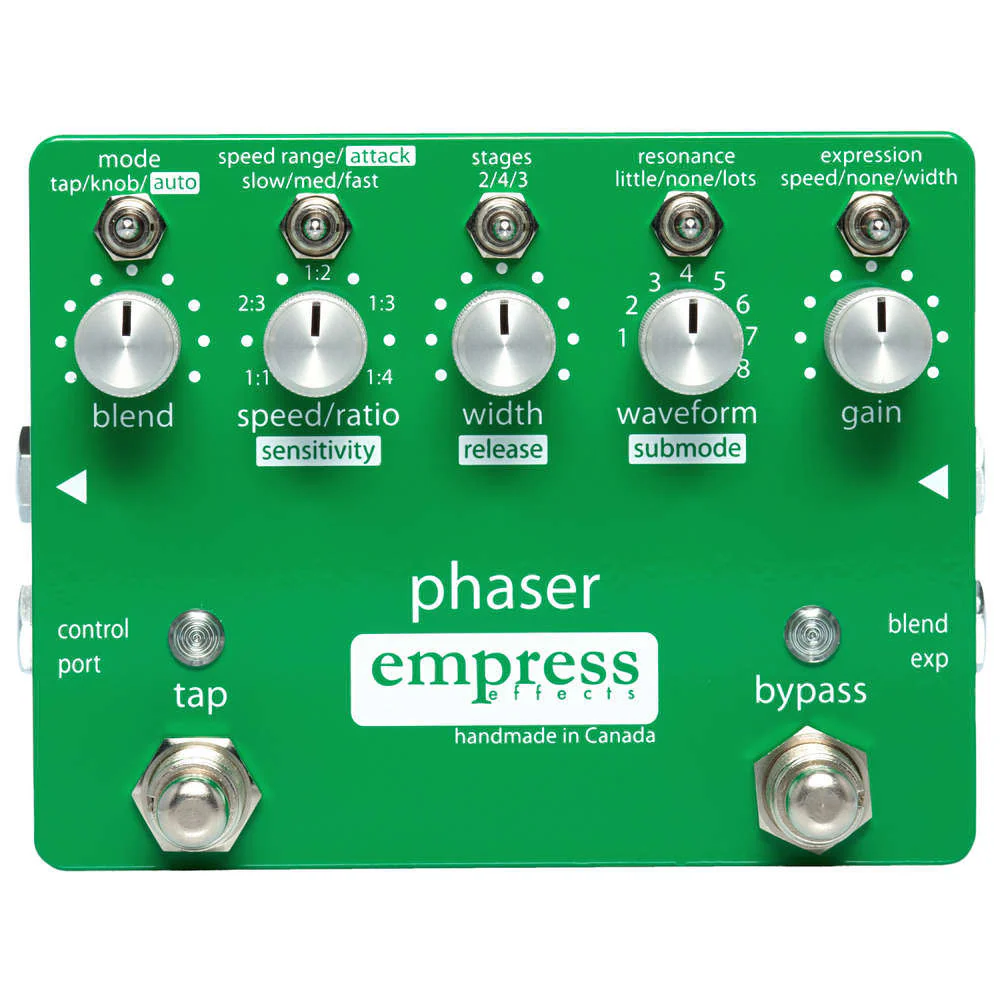 Empress Effects Phaser Guitar Effect Pedal