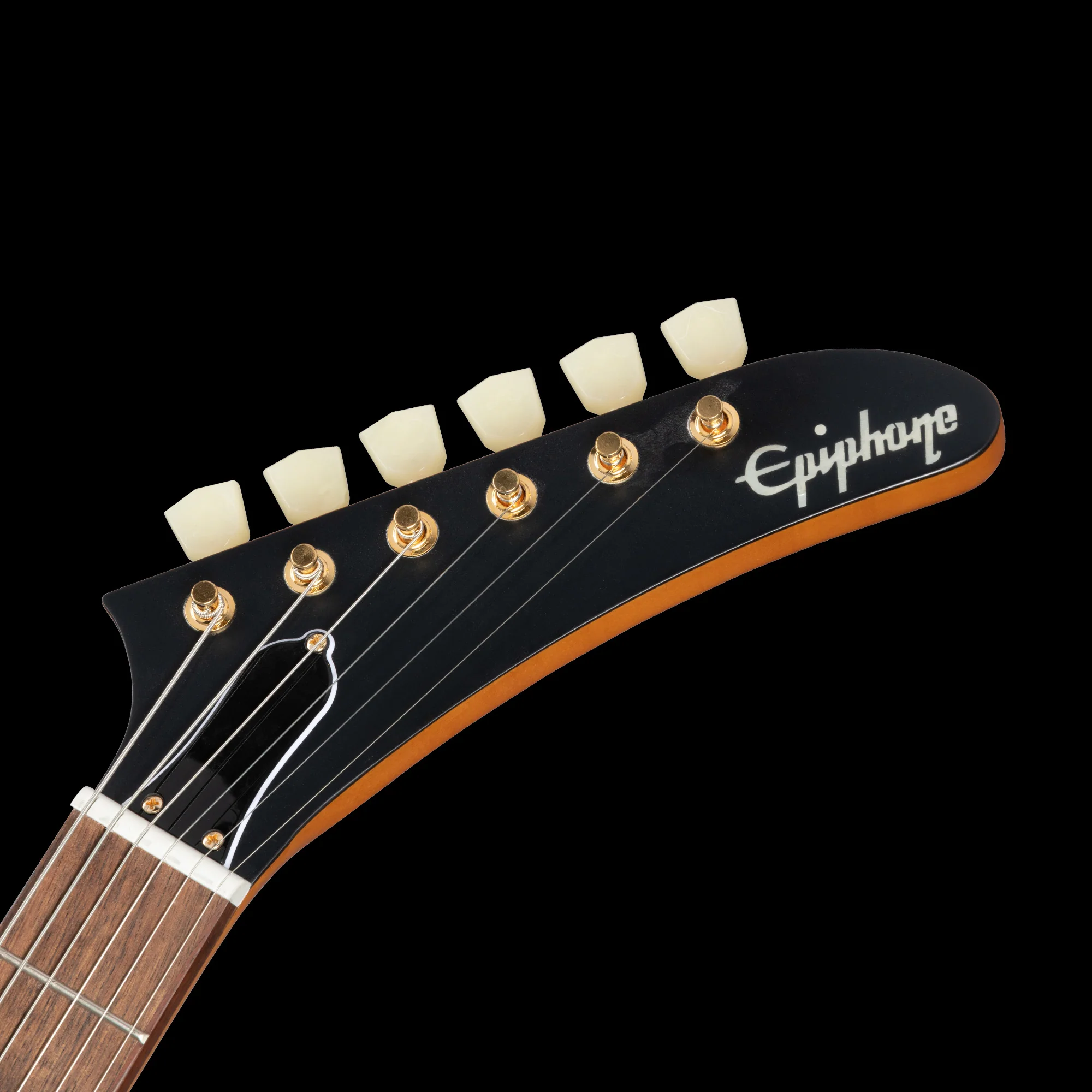Epiphone 1958 Korina Explorer Aged Natural with Case - Image 6
