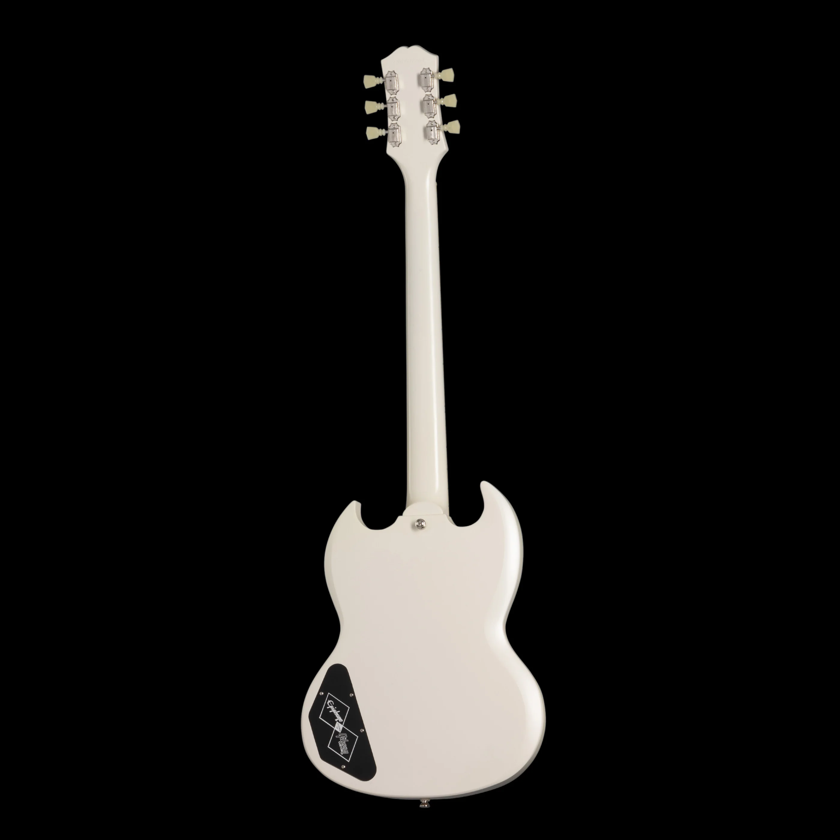 Epiphone 1961 Les Paul SG Standard Aged Classic White With Case - Image 6