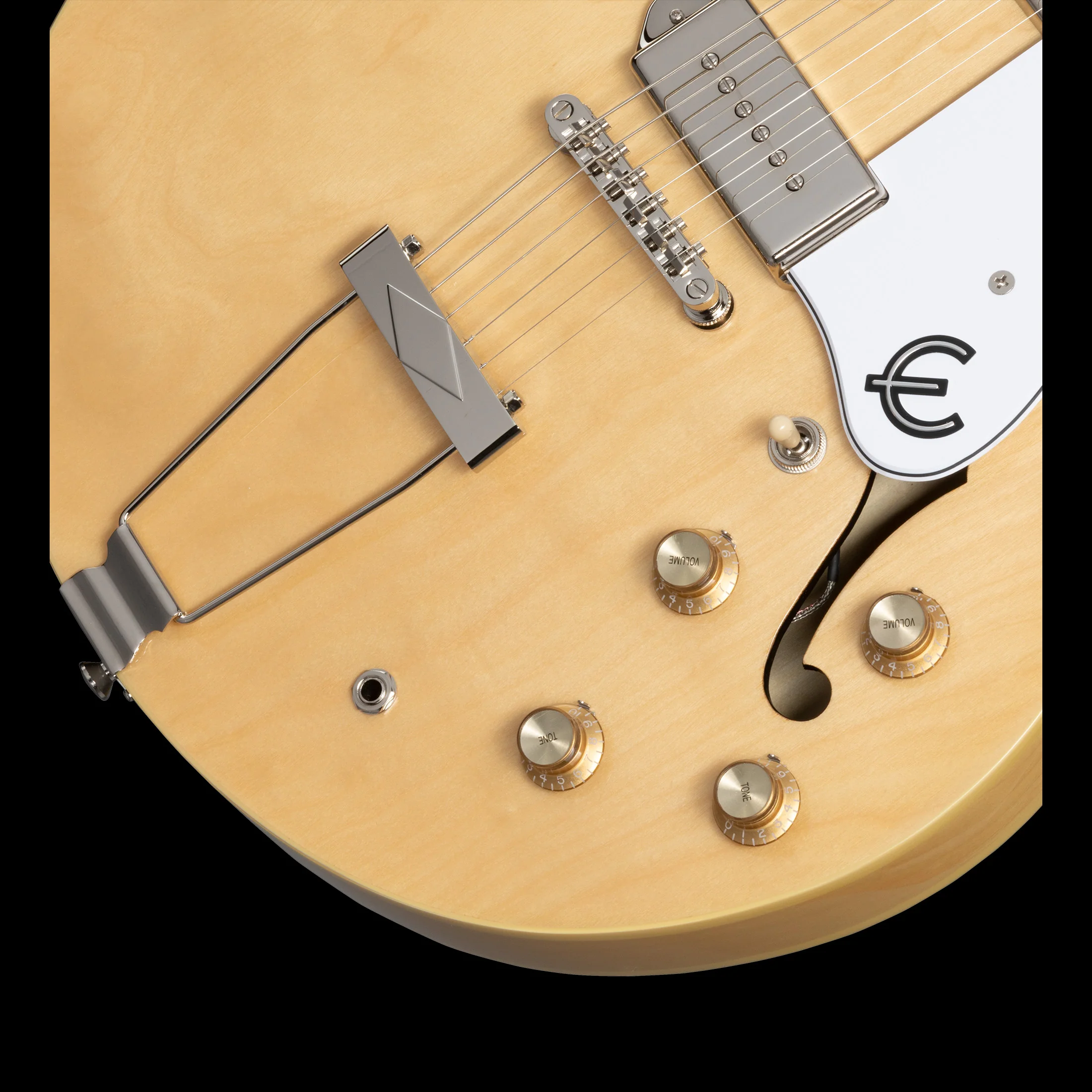 Epiphone Casino Archtop Natural Electric Guitar - Image 5