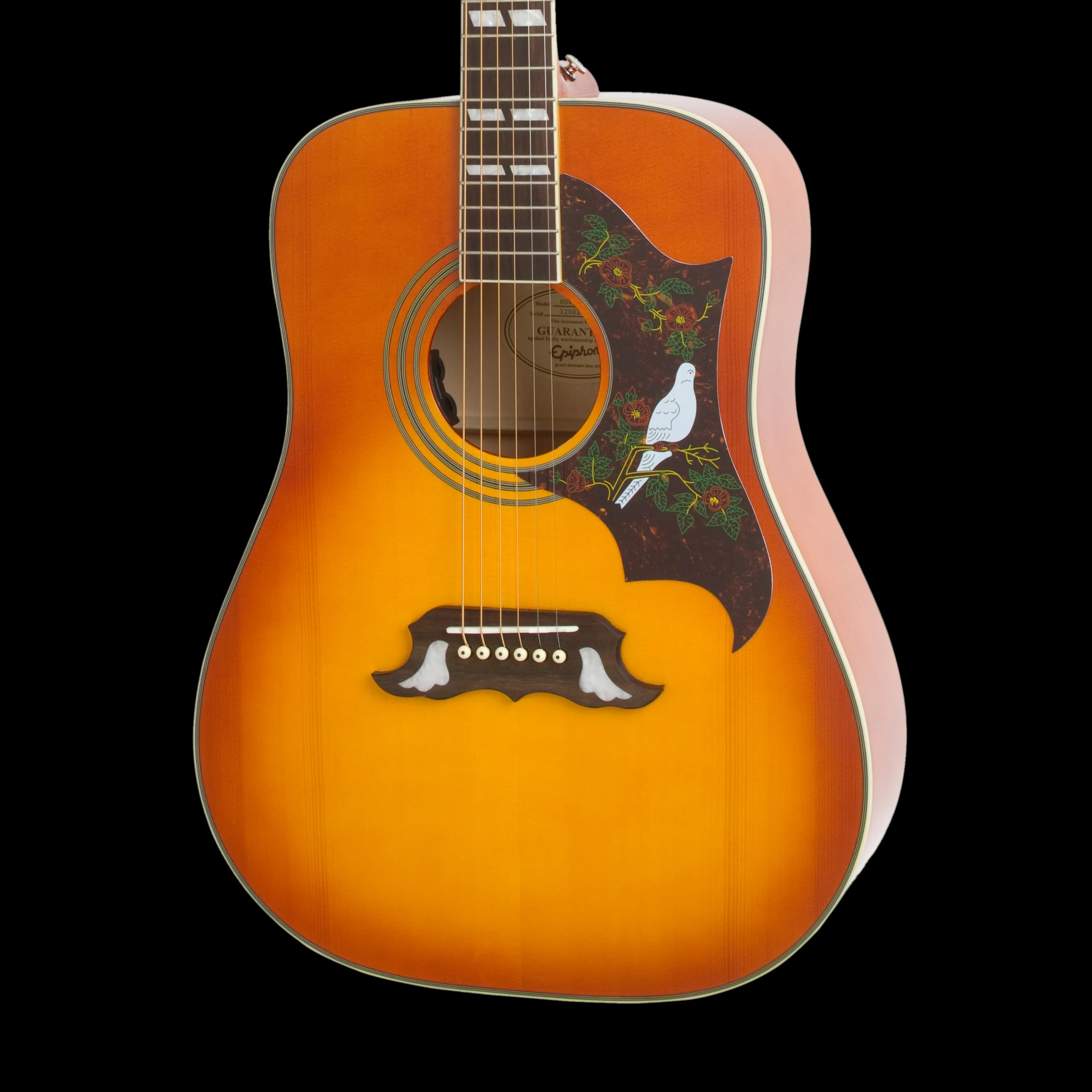 Epiphone Dove Studio Violinburst Acoustic Electric Guitar