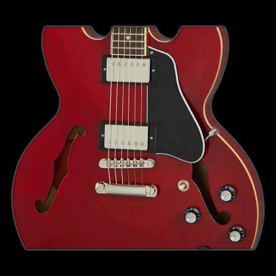 Epiphone ES-335 Cherry Electric Guitar - Image 3