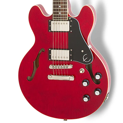 Epiphone ES-339 Pro Alnico Classic Pro's & Coil-Split Cherry Electric Guitar