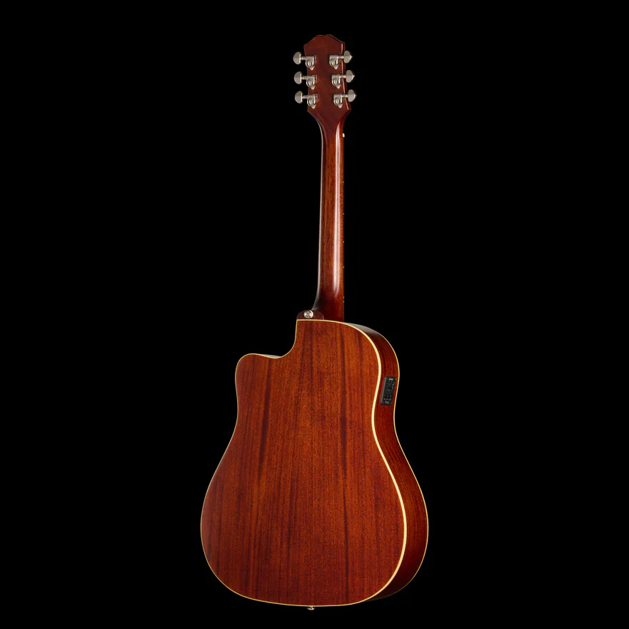 Epiphone J-45 Standard EC Honey Burst Acoustic Electric with Gig Bag - Image 7