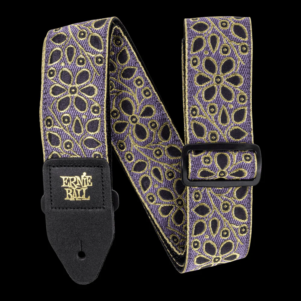 Ernie Ball Classic Jacquard Guitar/Bass Strap - Jasmine and Juice - P05629