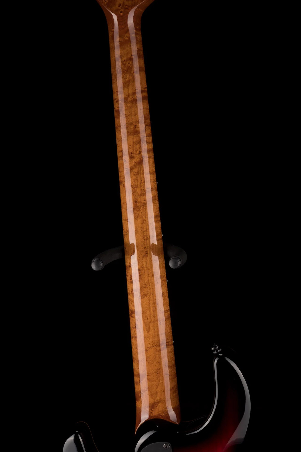 Ernie Ball Music Man 35th Anniversary StingRay 5 Spalted Sunburst - Image 15