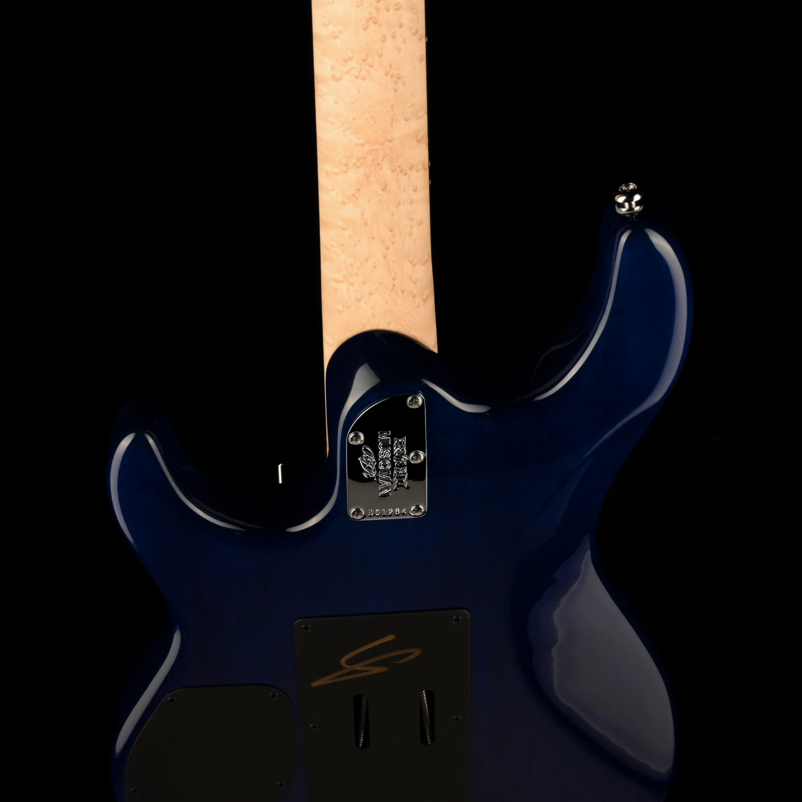 Ernie Ball Music Man Ball Family Reserve BFR Luke 4 HSS Floyd Rose Green Tide With Case - Image 10