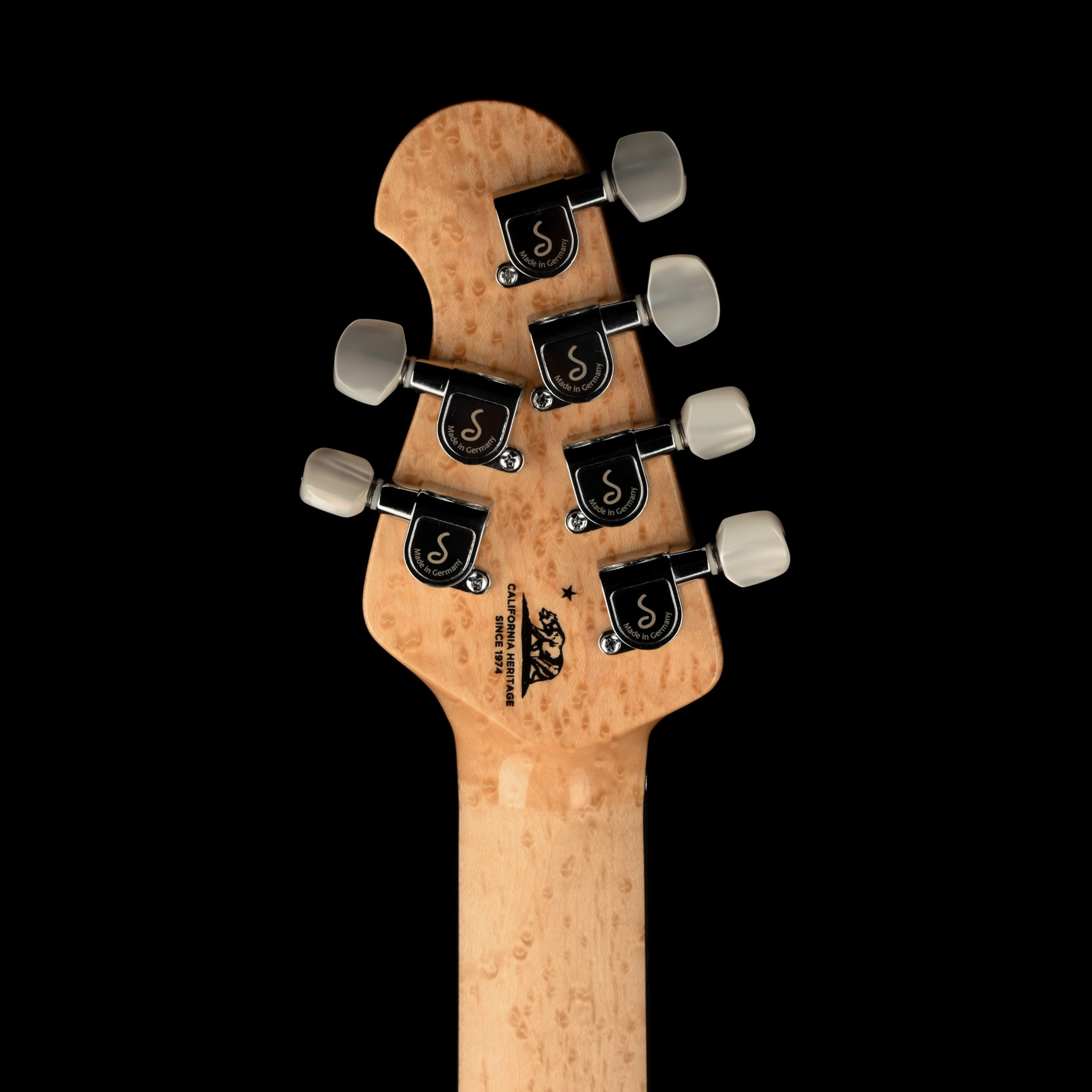 Ernie Ball Music Man Ball Family Reserve BFR Luke 4 HSS Floyd Rose Green Tide With Case - Image 13