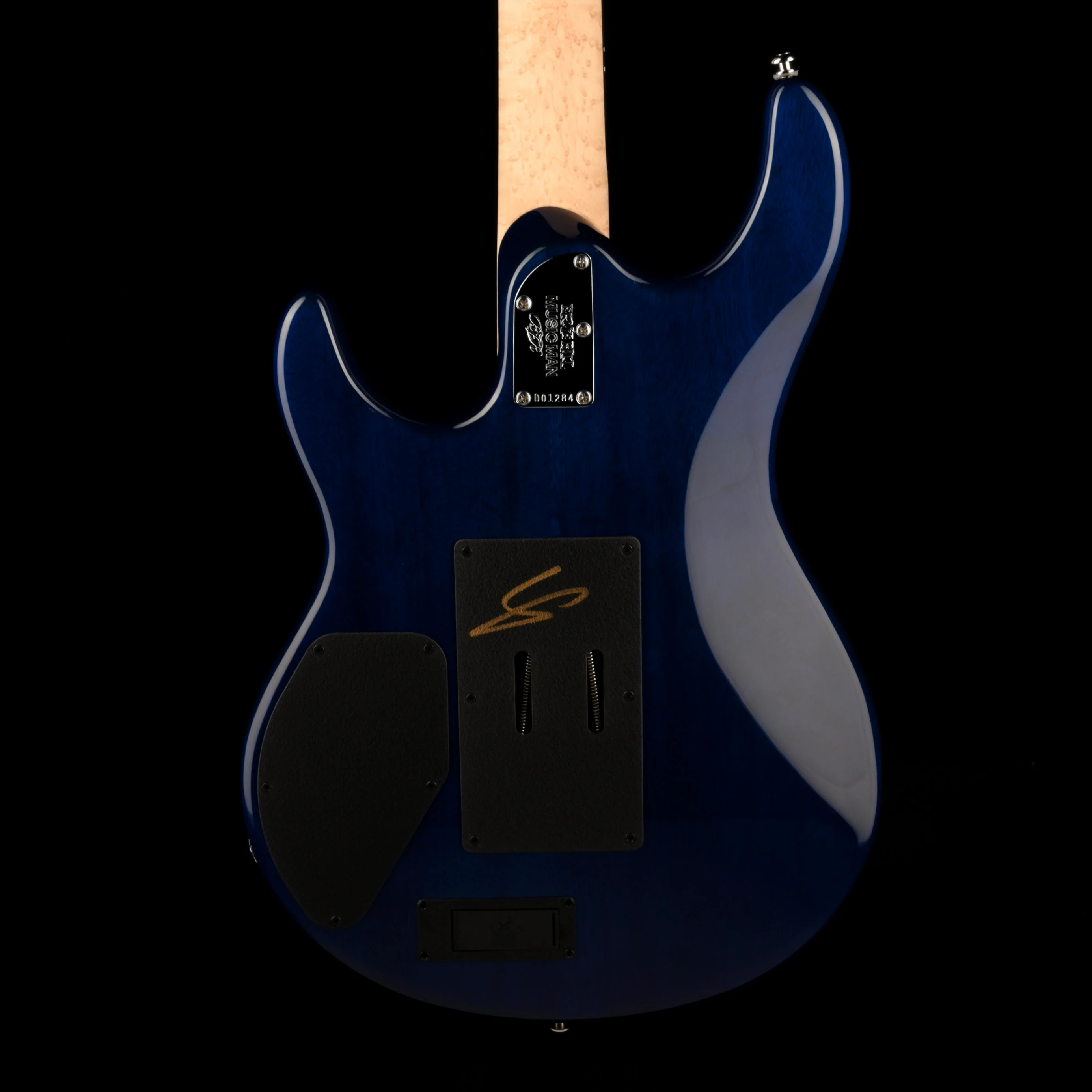 Ernie Ball Music Man Ball Family Reserve BFR Luke 4 HSS Floyd Rose Green Tide With Case - Image 8