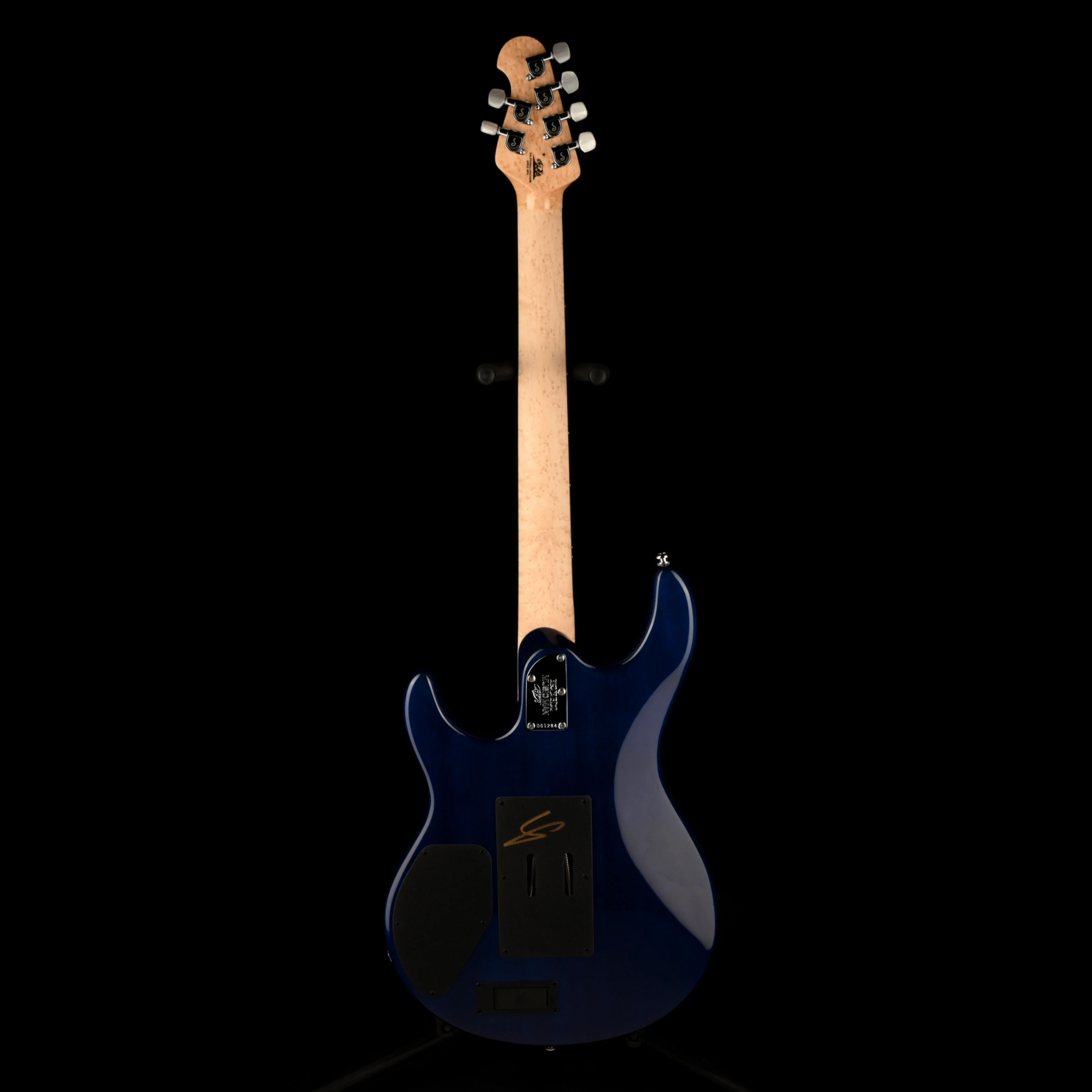 Ernie Ball Music Man Ball Family Reserve BFR Luke 4 HSS Floyd Rose Green Tide With Case - Image 9
