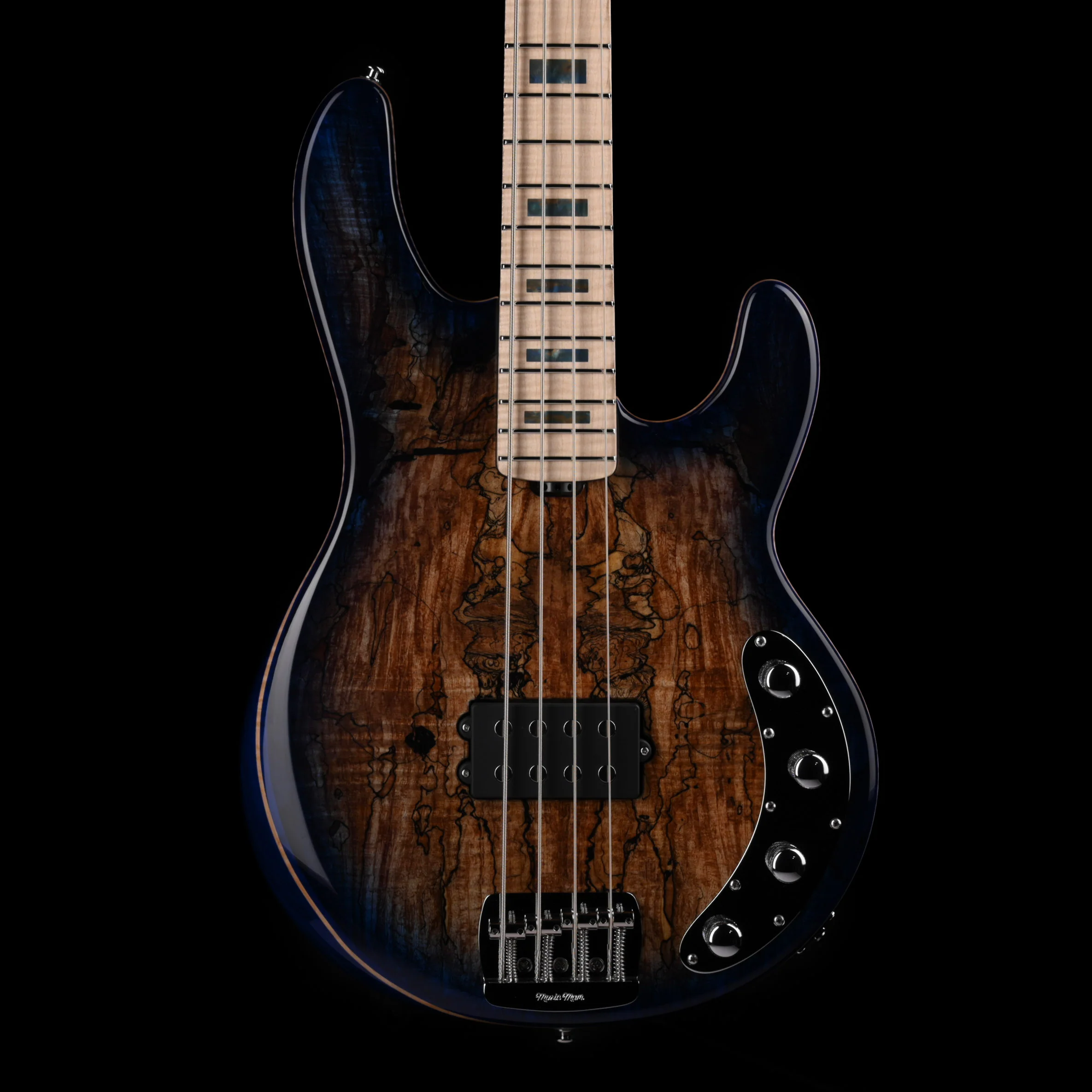 Ernie Ball Music Man Ball Family Reserve BFR StingRay Special 4 H Bass Paua Blue Burst With Case