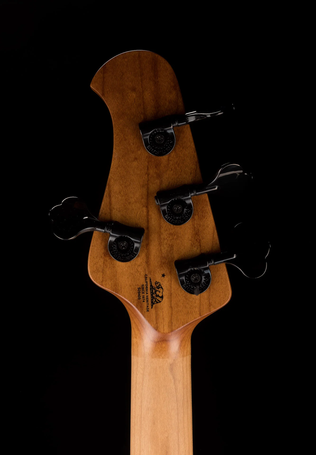 Ernie Ball Music Man Ball Family Reserve DarkRay Shadow Korina Bass With Mono Case - Image 17