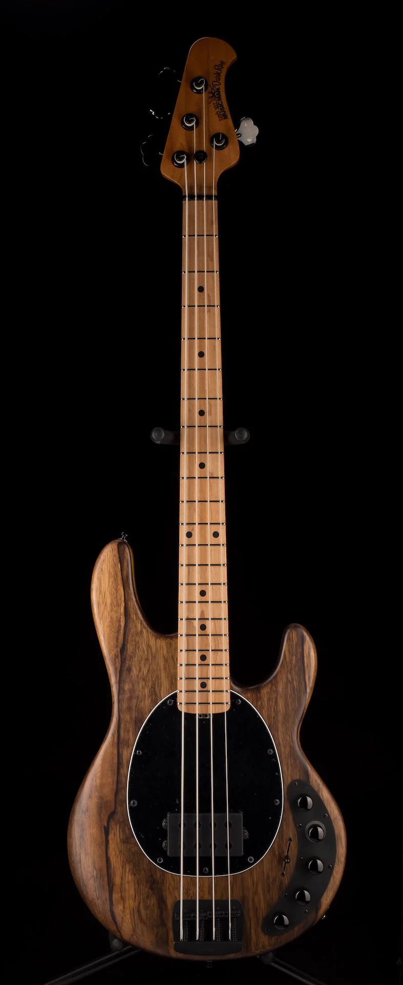 Ernie Ball Music Man Ball Family Reserve DarkRay Shadow Korina Bass With Mono Case - Image 2