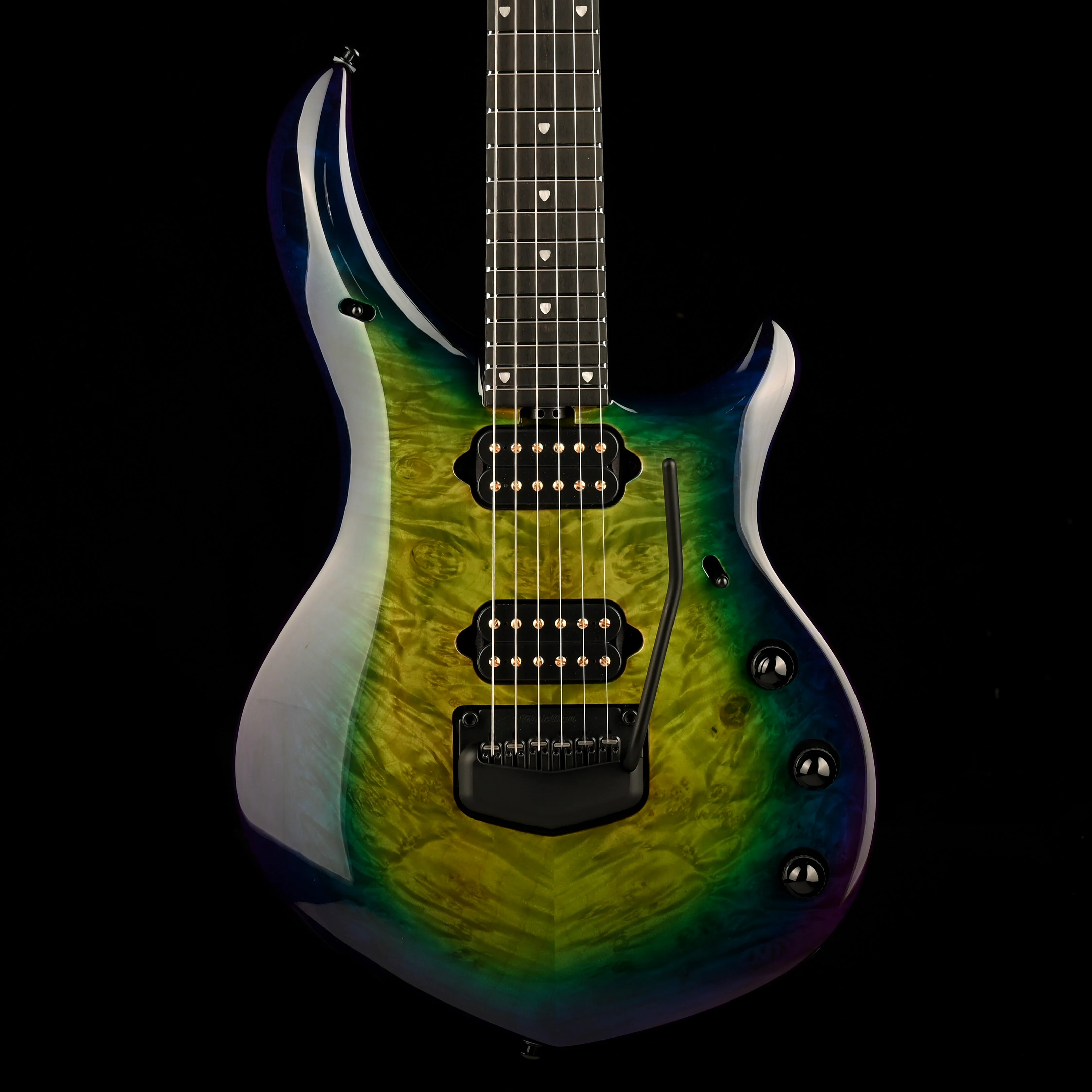 Ernie Ball Music Man BFR Majesty Arctic Aurora With Mono Softshell Case