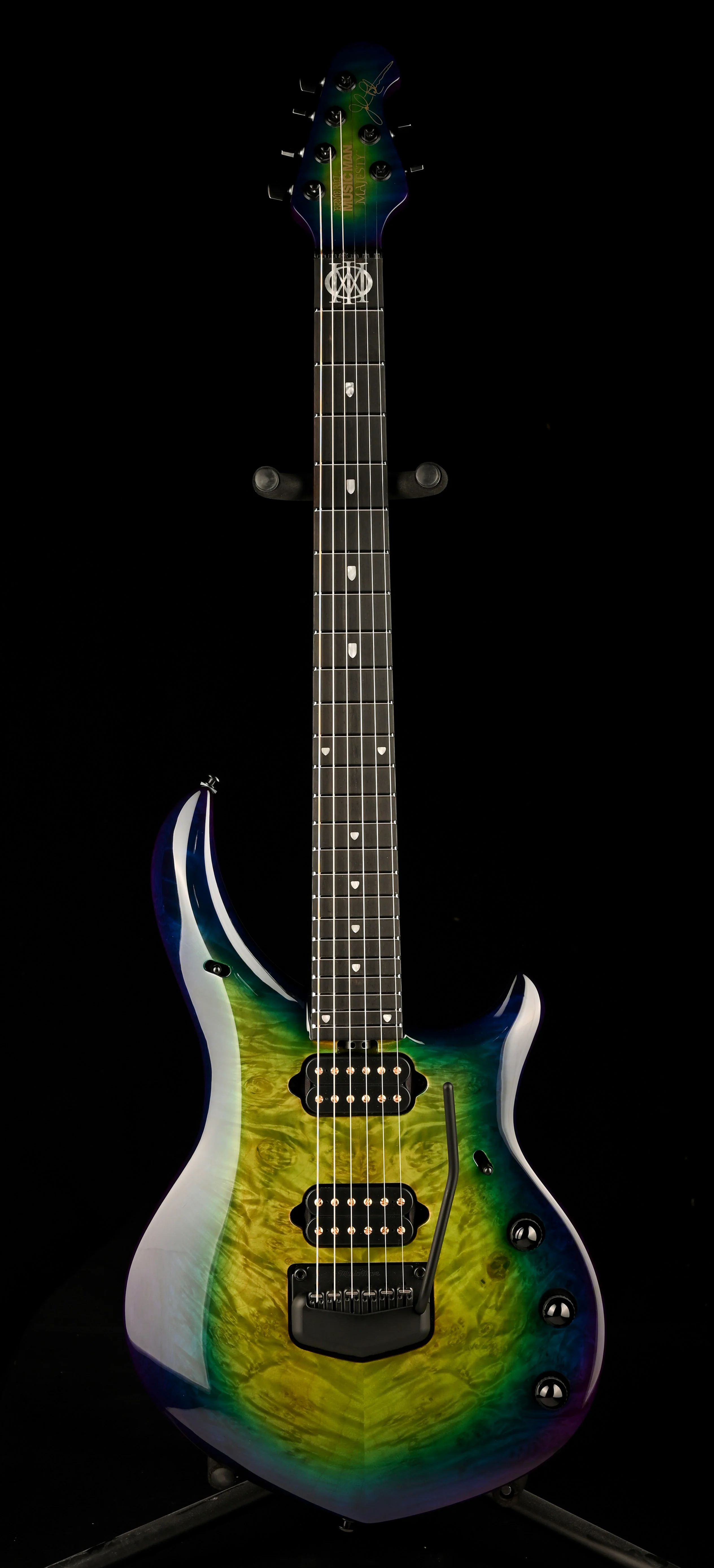 Ernie Ball Music Man BFR Majesty Arctic Aurora With Mono Softshell Case - Image 2
