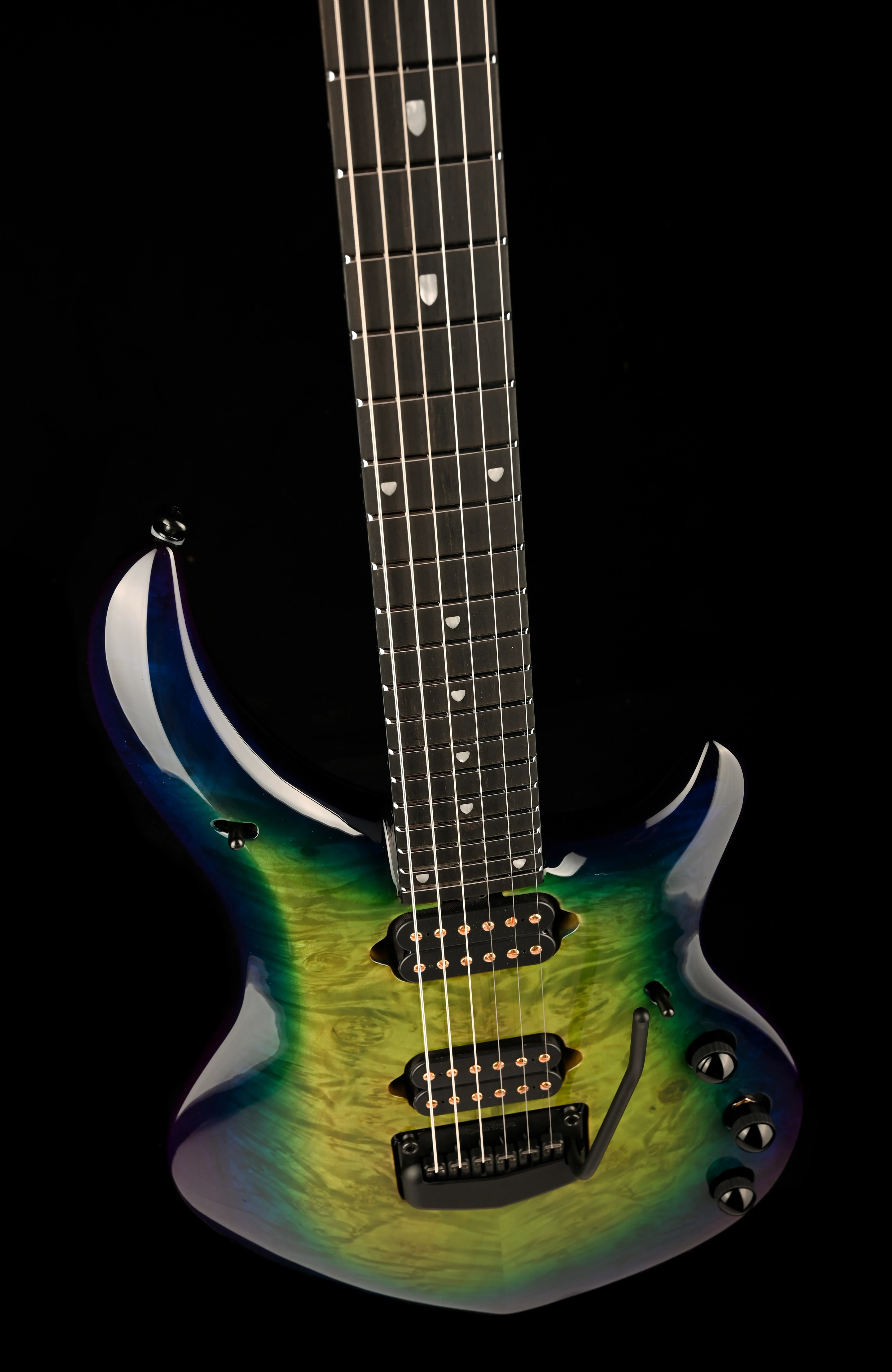 Ernie Ball Music Man BFR Majesty Arctic Aurora With Mono Softshell Case - Image 4