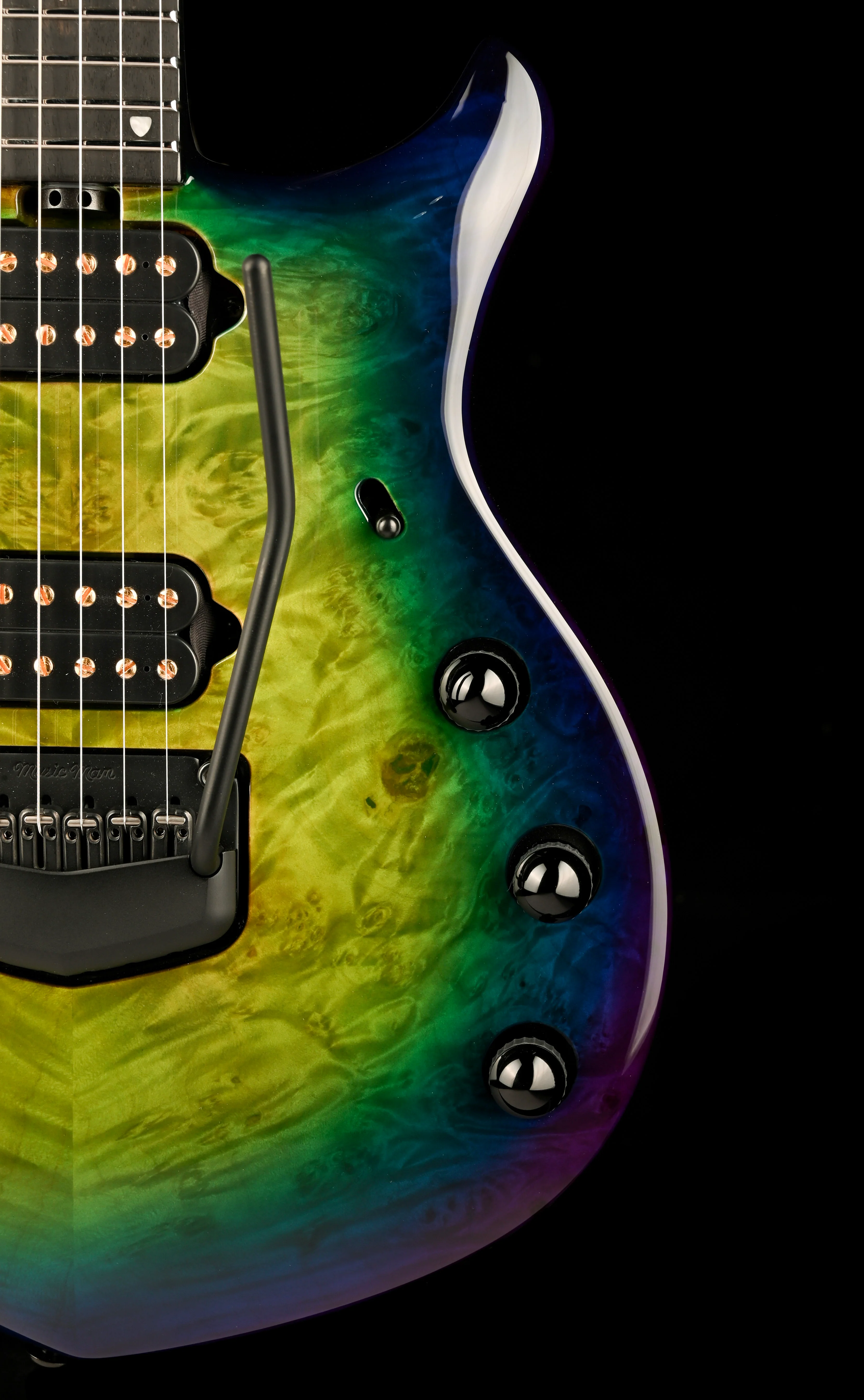 Ernie Ball Music Man BFR Majesty Arctic Aurora With Mono Softshell Case - Image 9