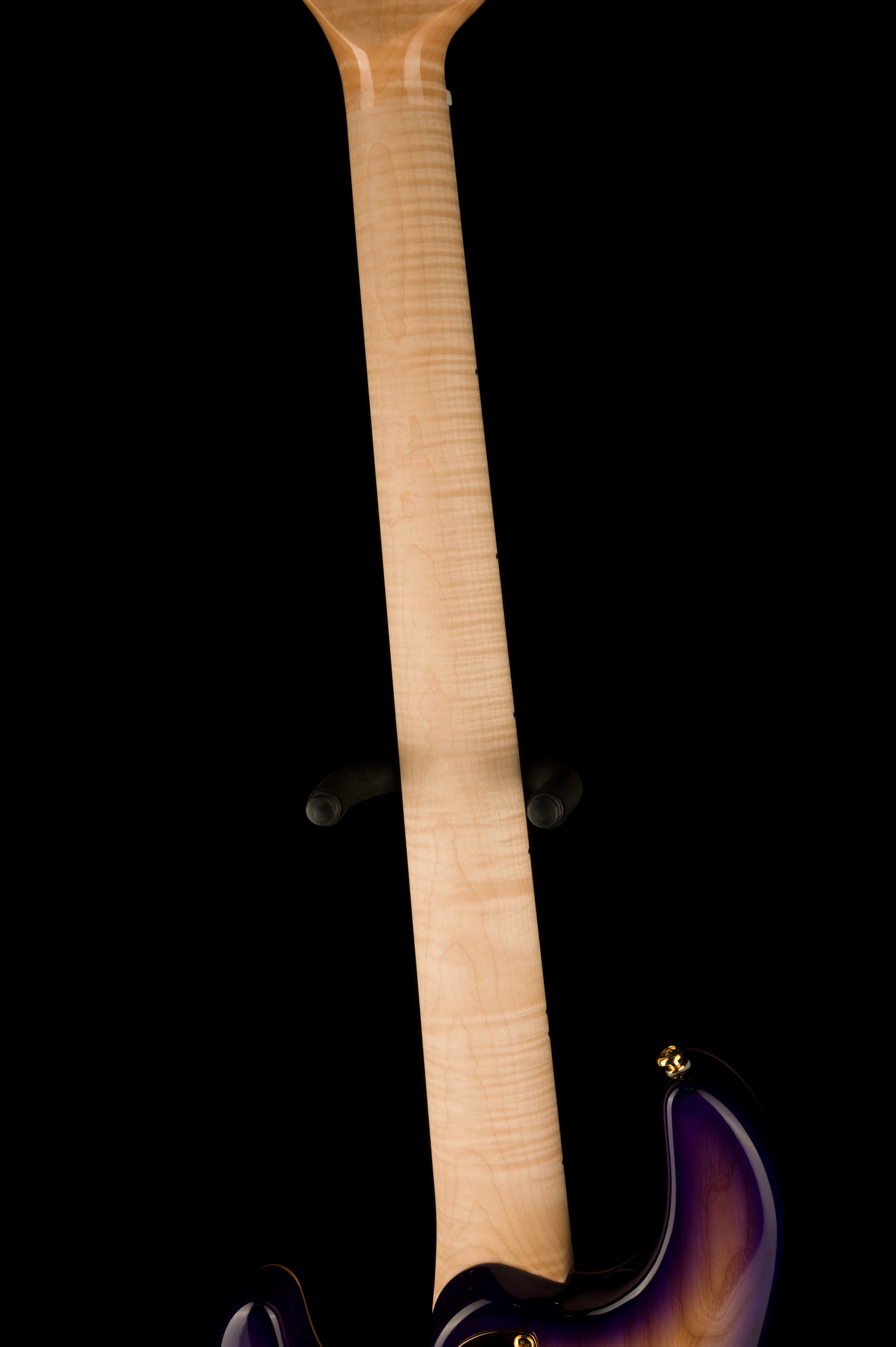 Ernie Ball Music Man BFR StingRay 5HH Bass Moonbeam Trans Purple Burst With Case - Image 16