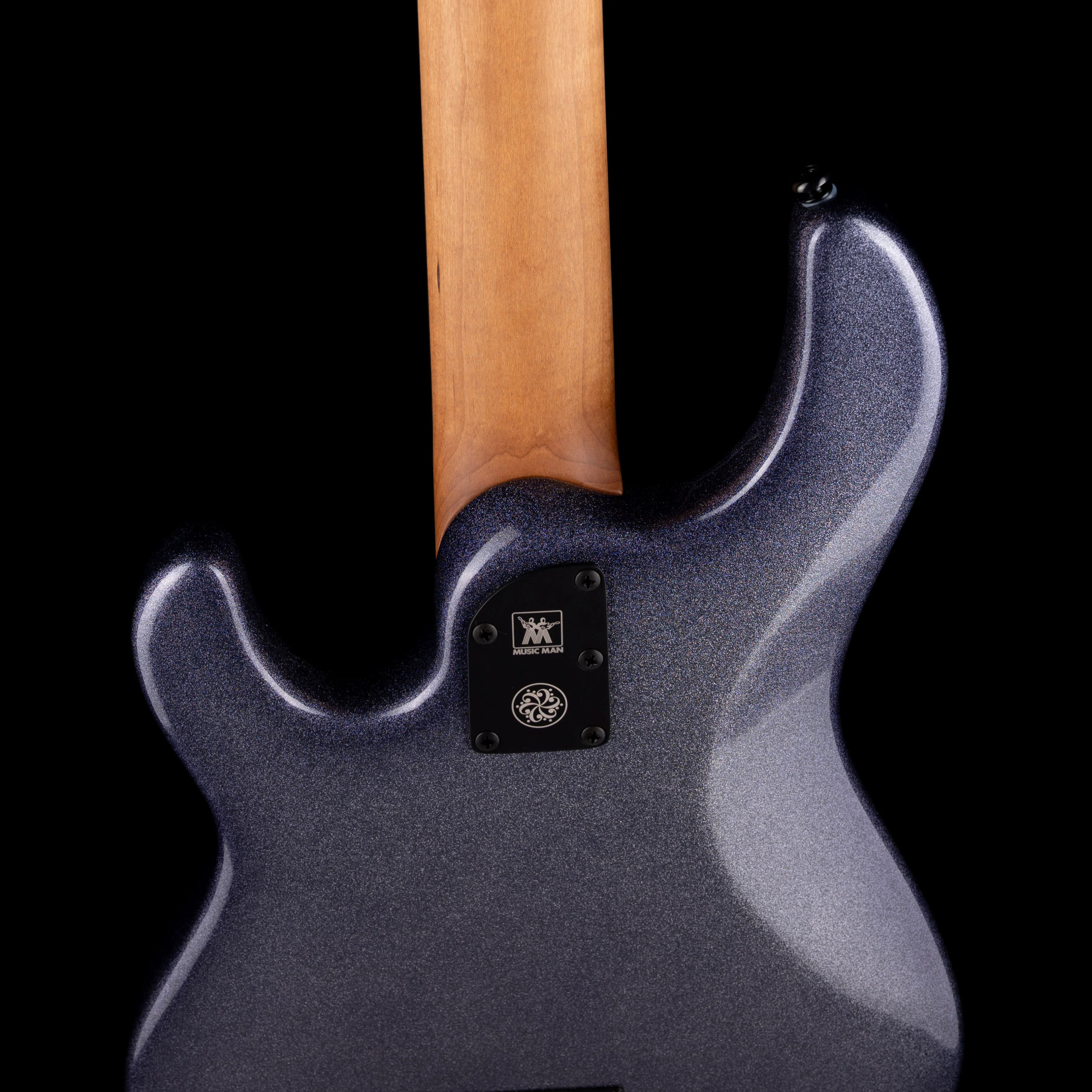 Ernie Ball Music Man DarkRay 5 Starry Night Bass With Case - Image 10