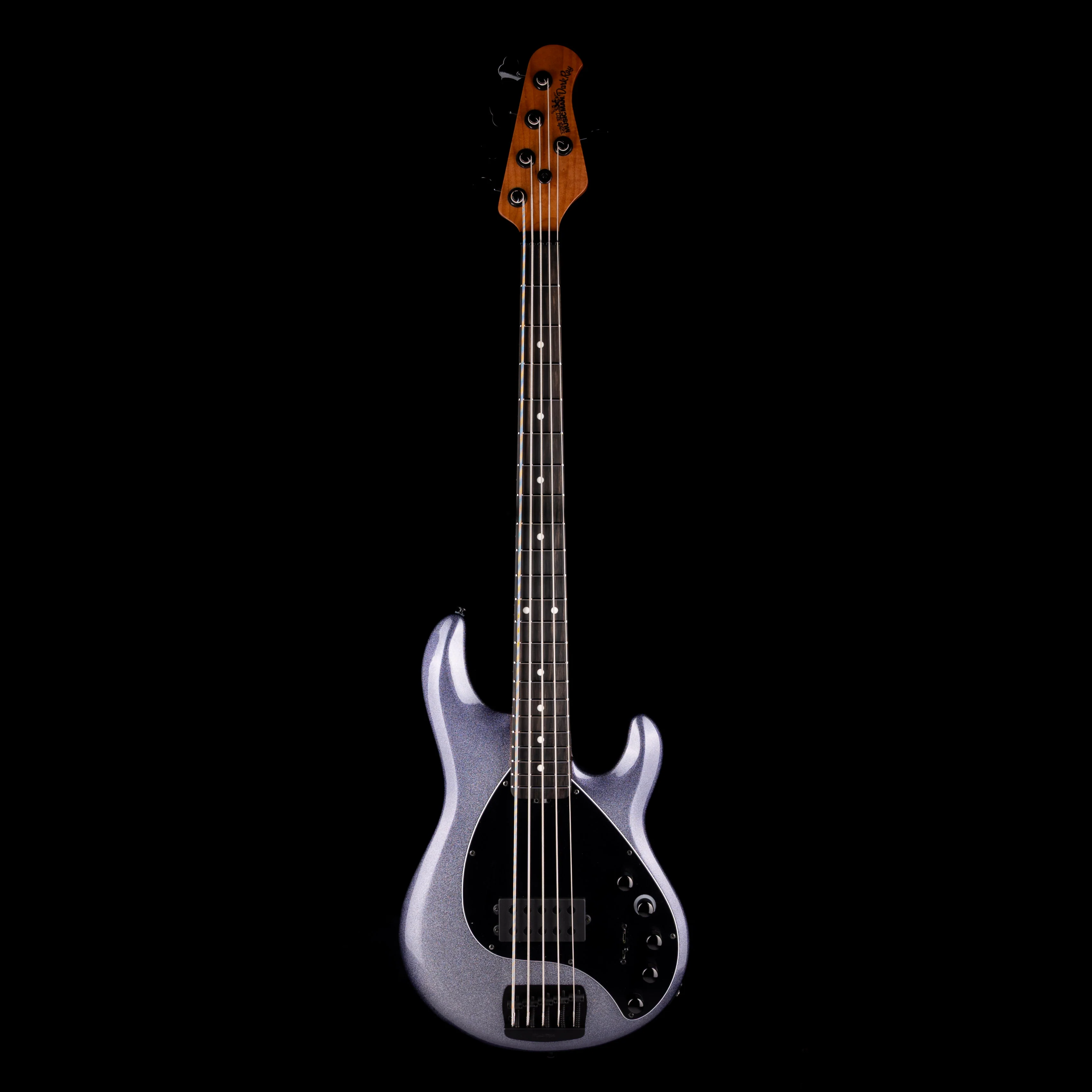 Ernie Ball Music Man DarkRay 5 Starry Night Bass With Case - Image 2