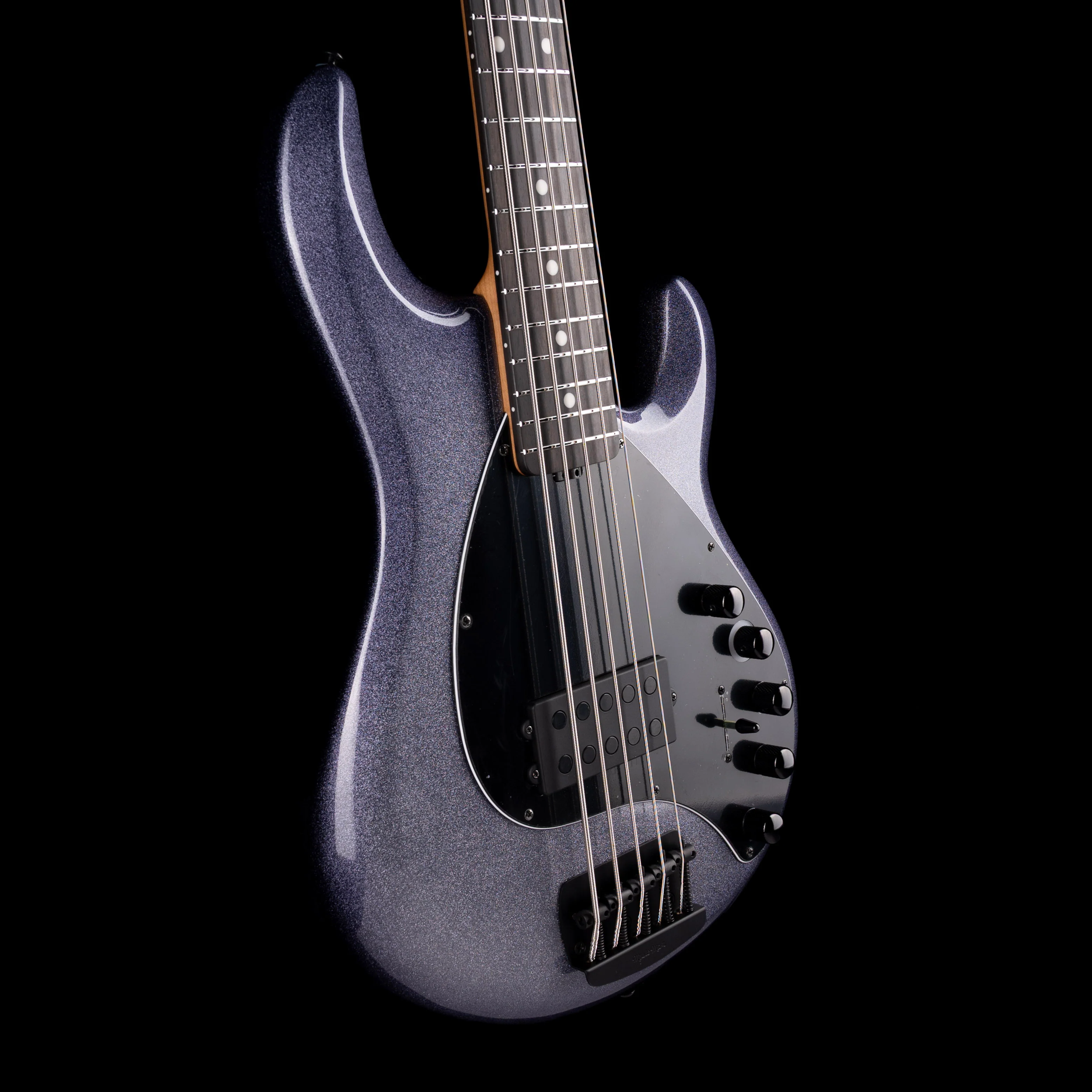 Ernie Ball Music Man DarkRay 5 Starry Night Bass With Case - Image 6