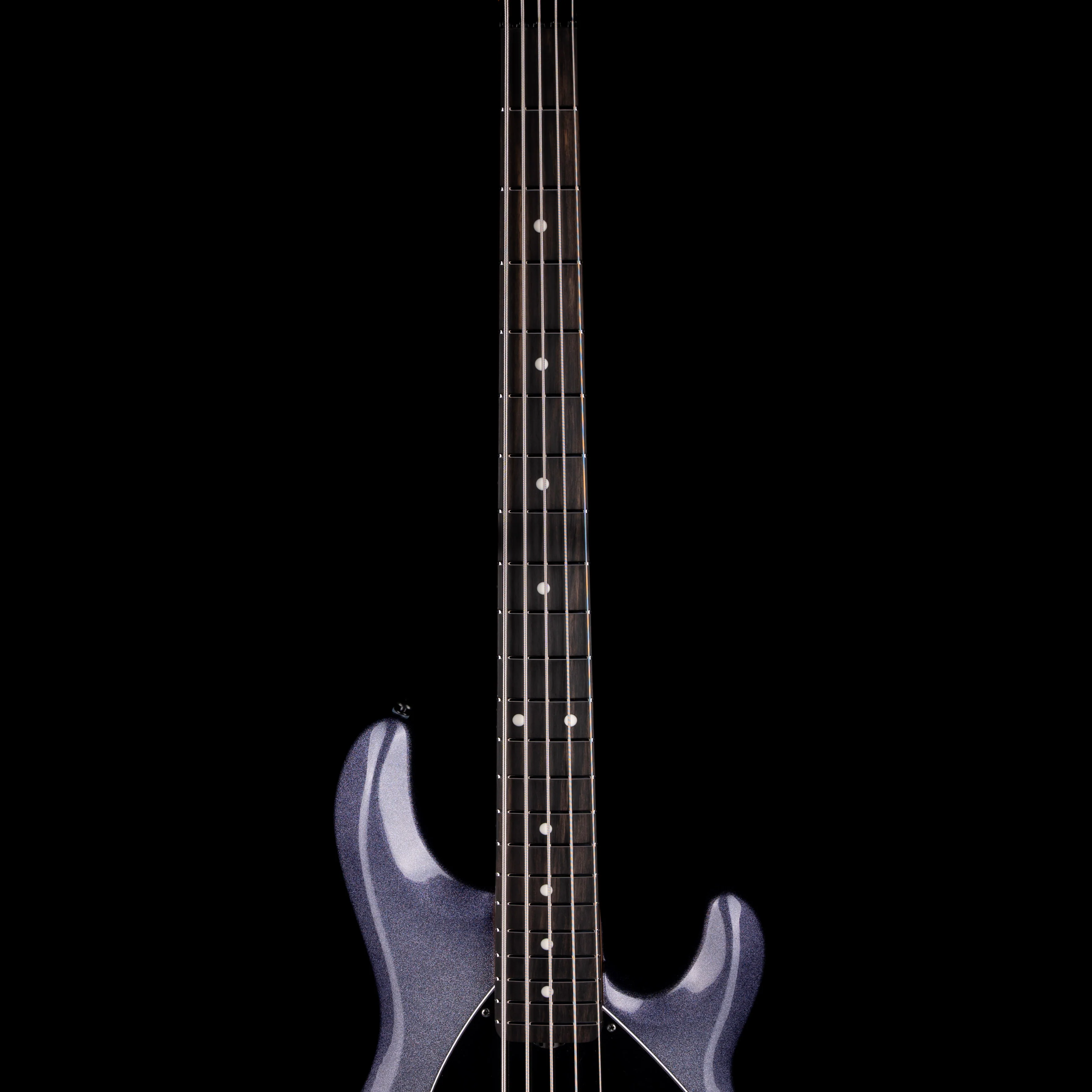 Ernie Ball Music Man DarkRay 5 Starry Night Bass With Case - Image 7