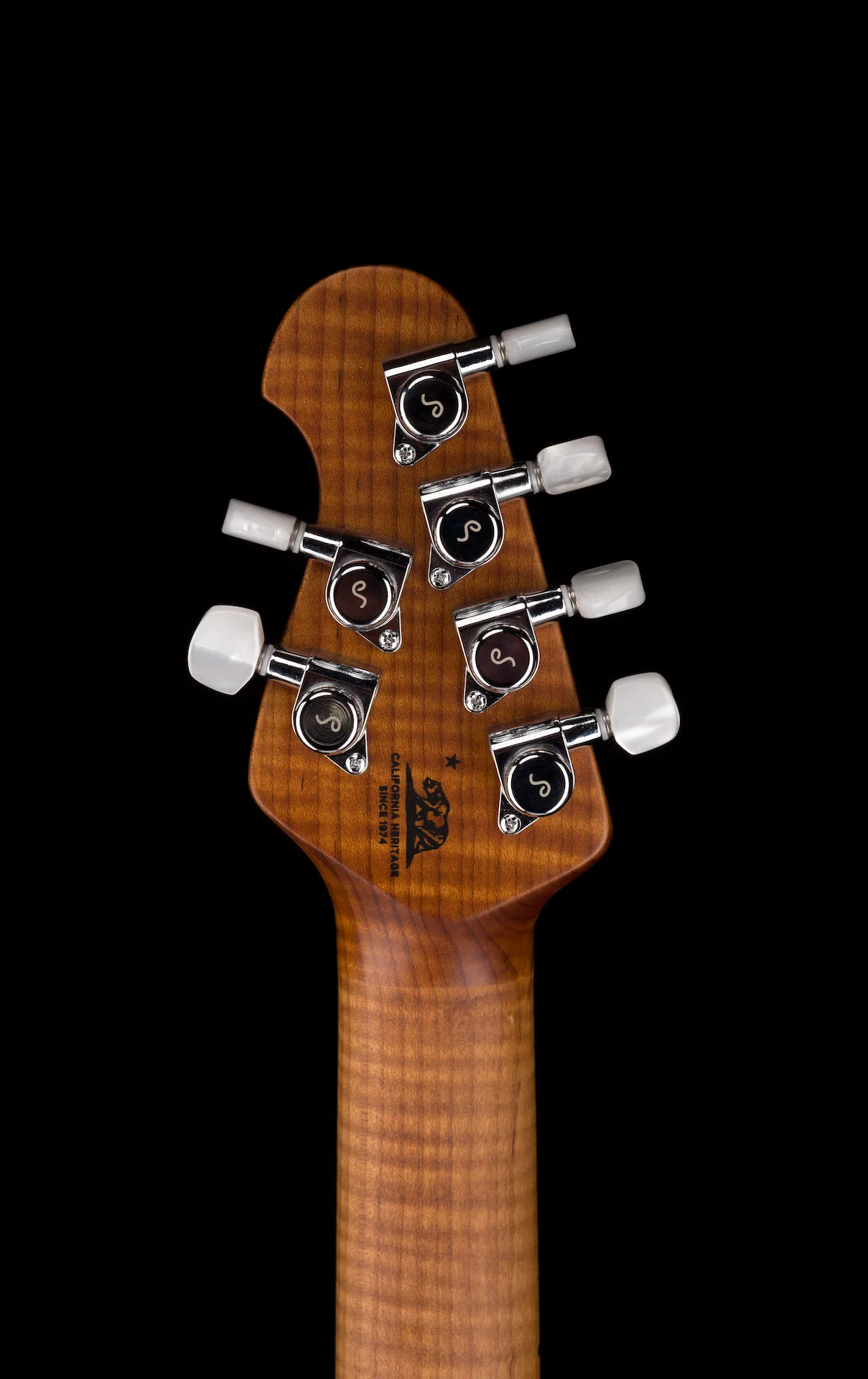Ernie Ball Music Man JP15 Cerulean Paradise Quilt Figured Roasted Maple With Case - Image 17