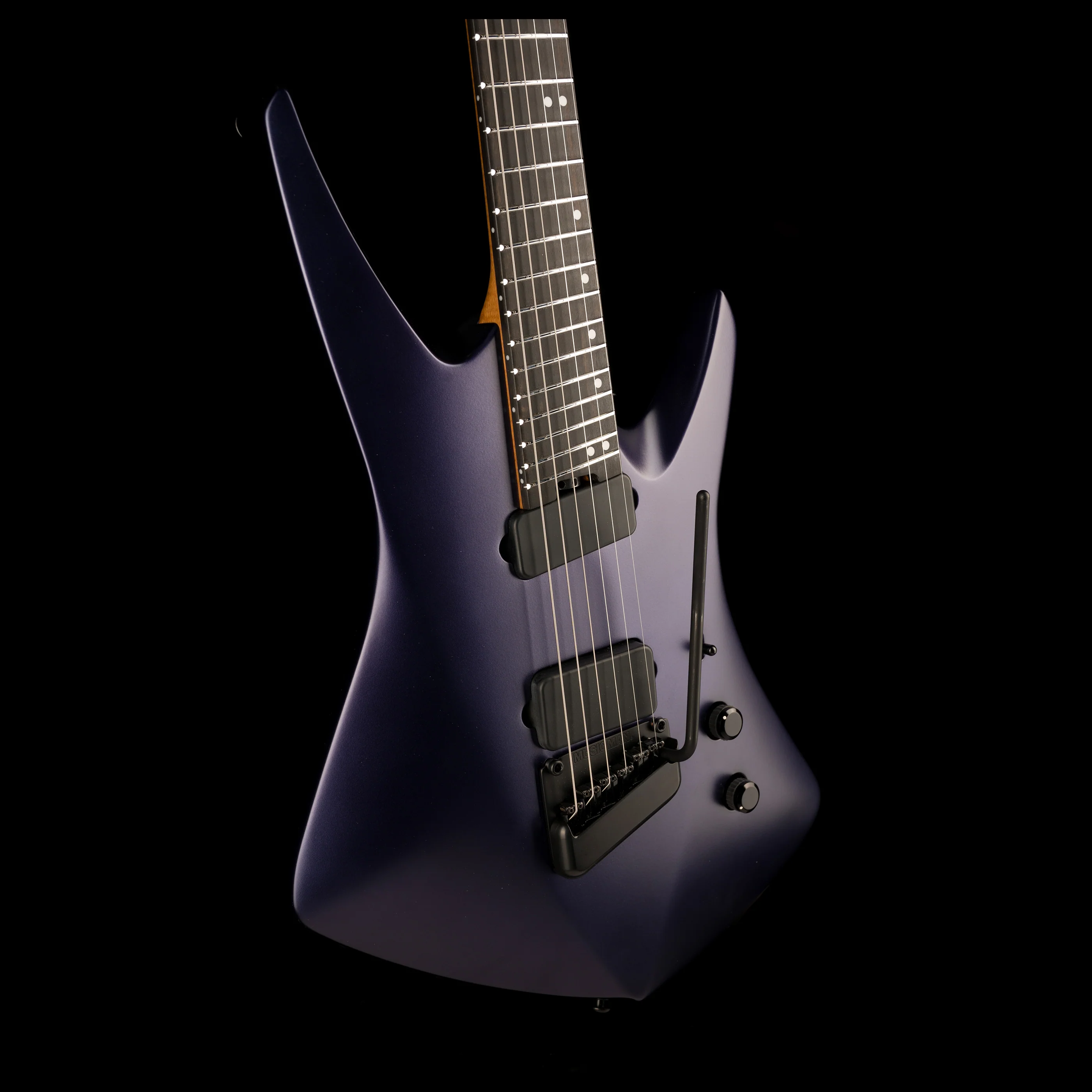 Ernie Ball Music Man Kaizen 6 Indigo Blue with Case - Image 10