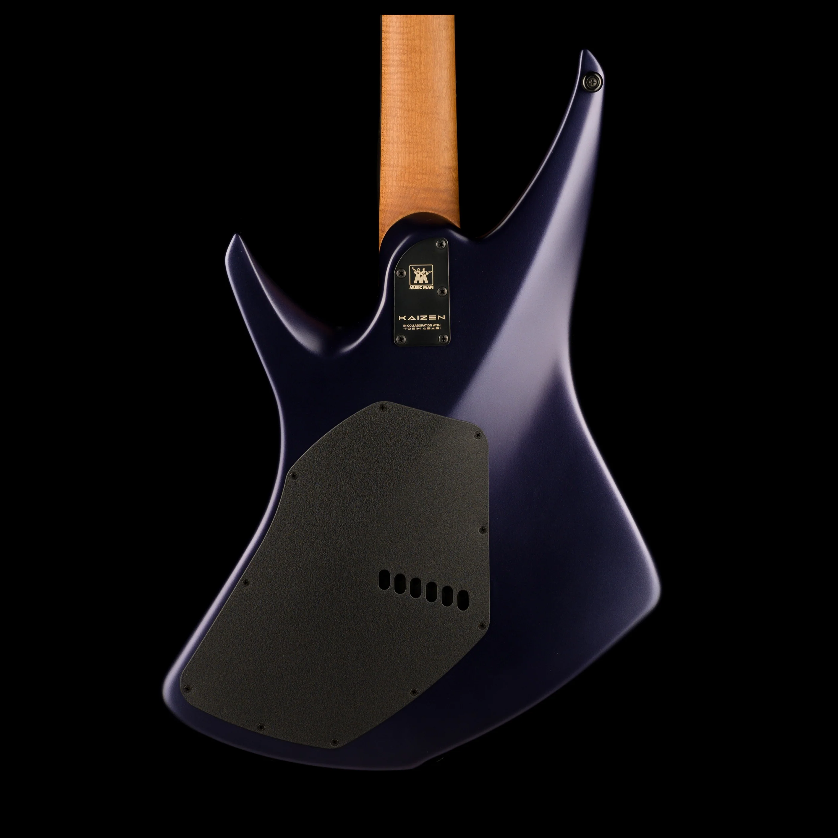 Ernie Ball Music Man Kaizen 6 Indigo Blue with Case - Image 11