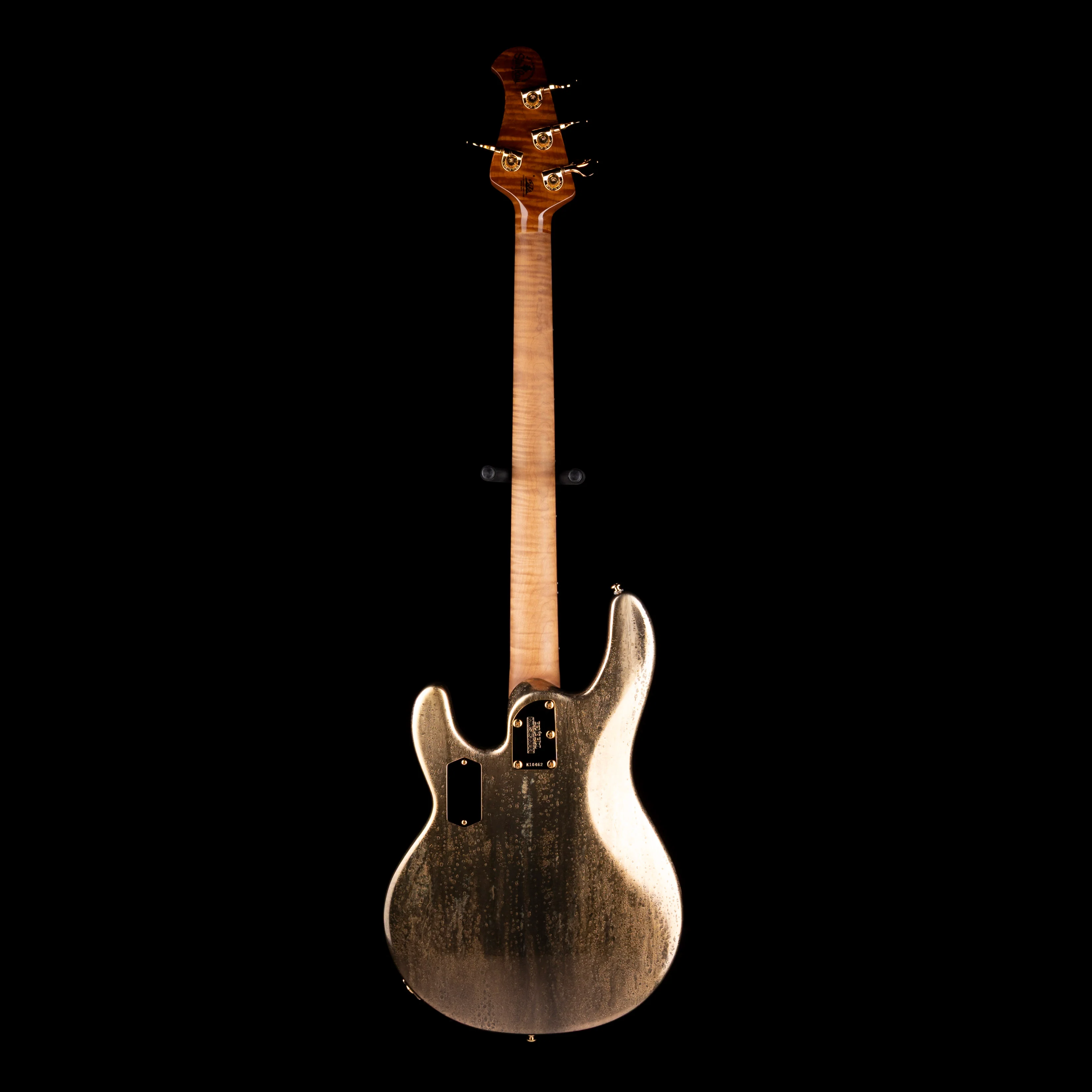 Ernie Ball Music Man Limited Edition 50th Anniversary StingRay Bass Molten Gold with Case - Image 11