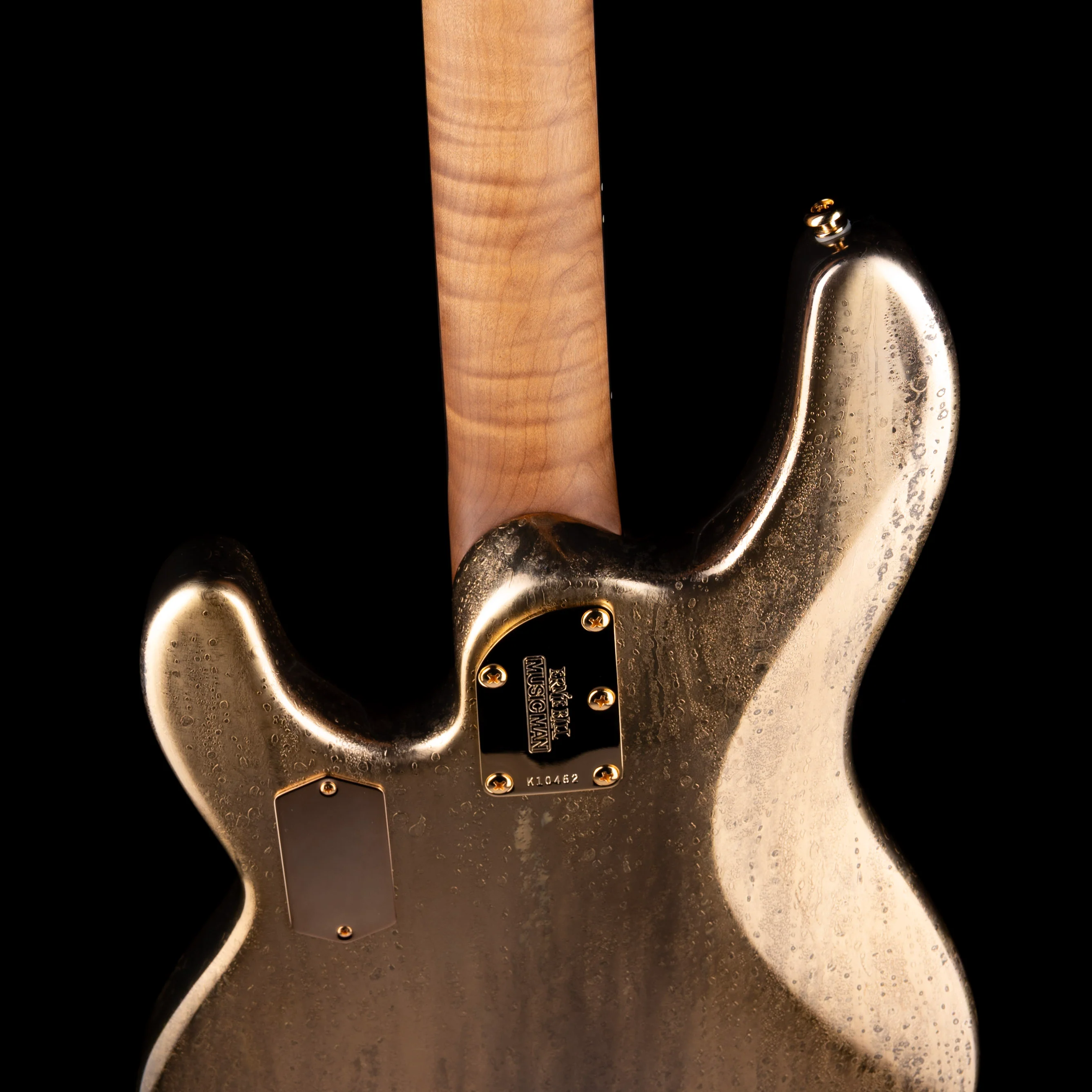 Ernie Ball Music Man Limited Edition 50th Anniversary StingRay Bass Molten Gold with Case - Image 12