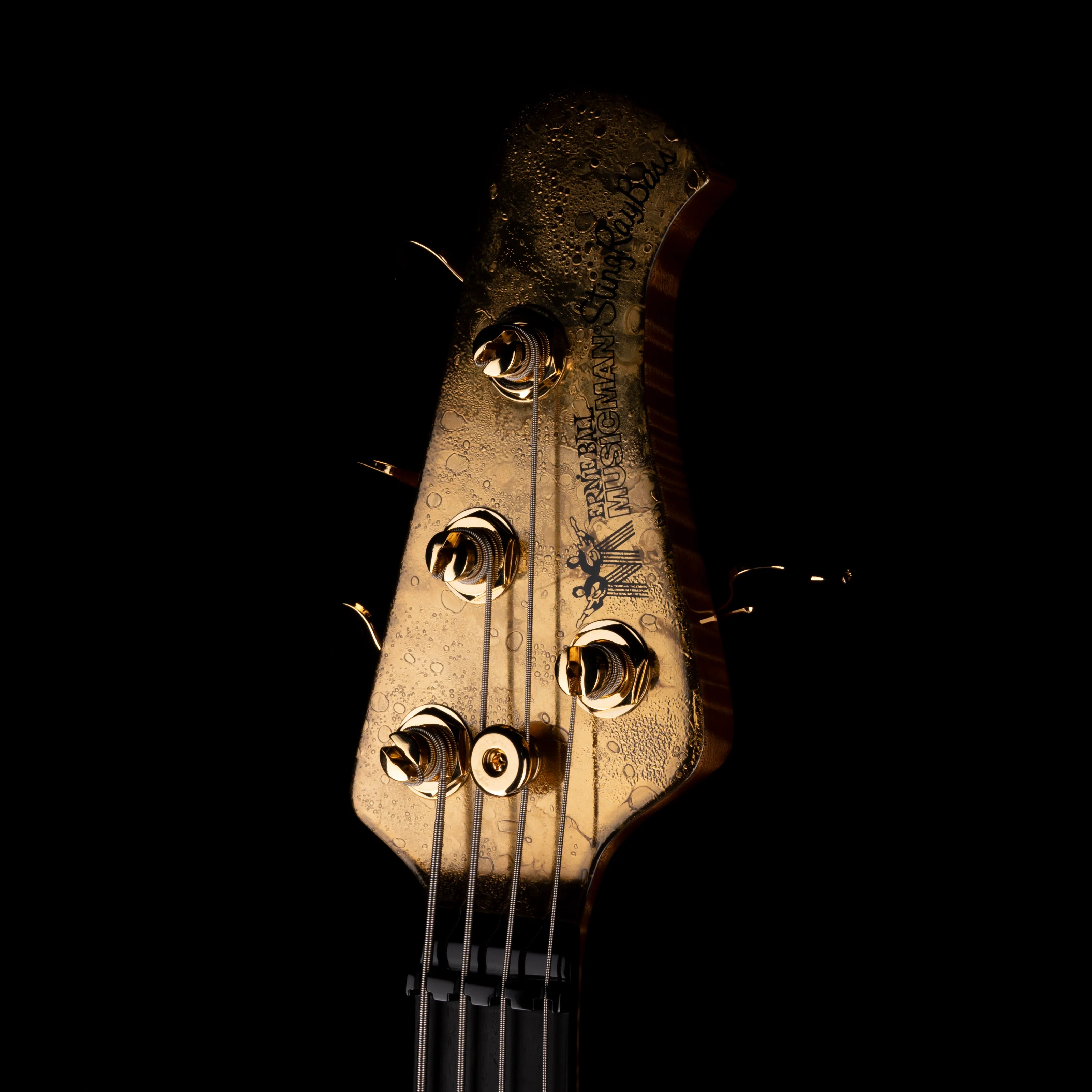 Ernie Ball Music Man Limited Edition 50th Anniversary StingRay Bass Molten Gold with Case - Image 14