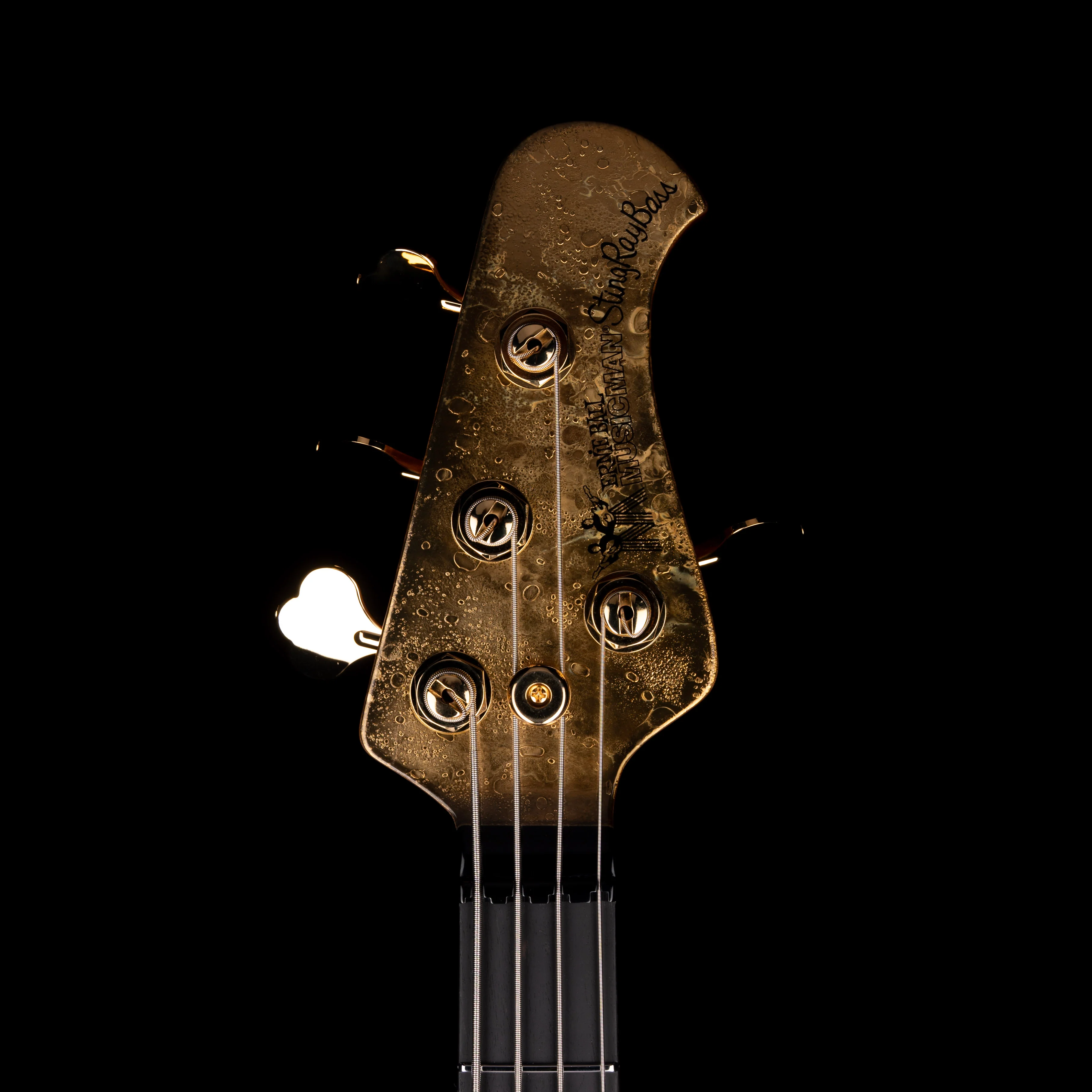 Ernie Ball Music Man Limited Edition 50th Anniversary StingRay Bass Molten Gold with Case - Image 15