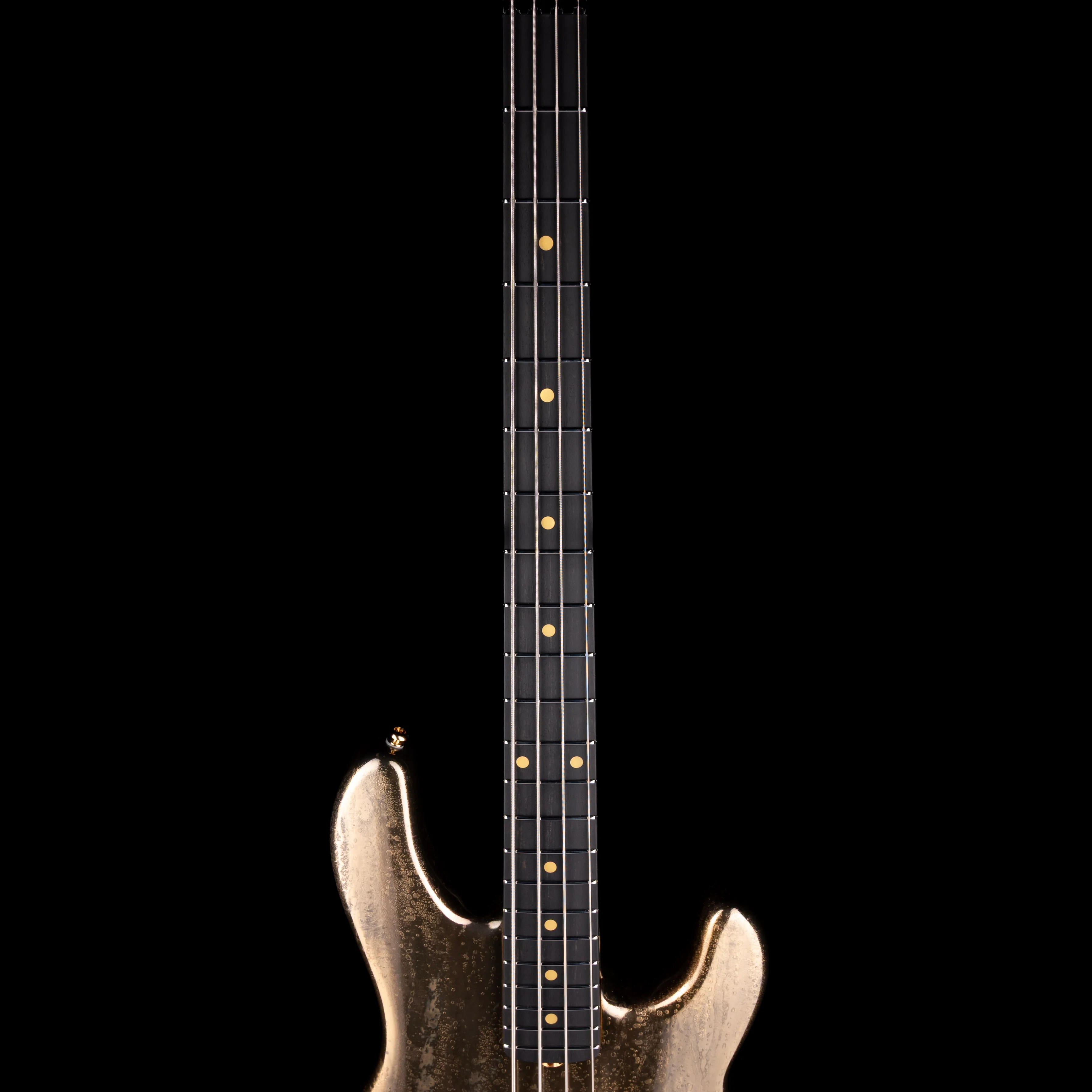 Ernie Ball Music Man Limited Edition 50th Anniversary StingRay Bass Molten Gold with Case - Image 9