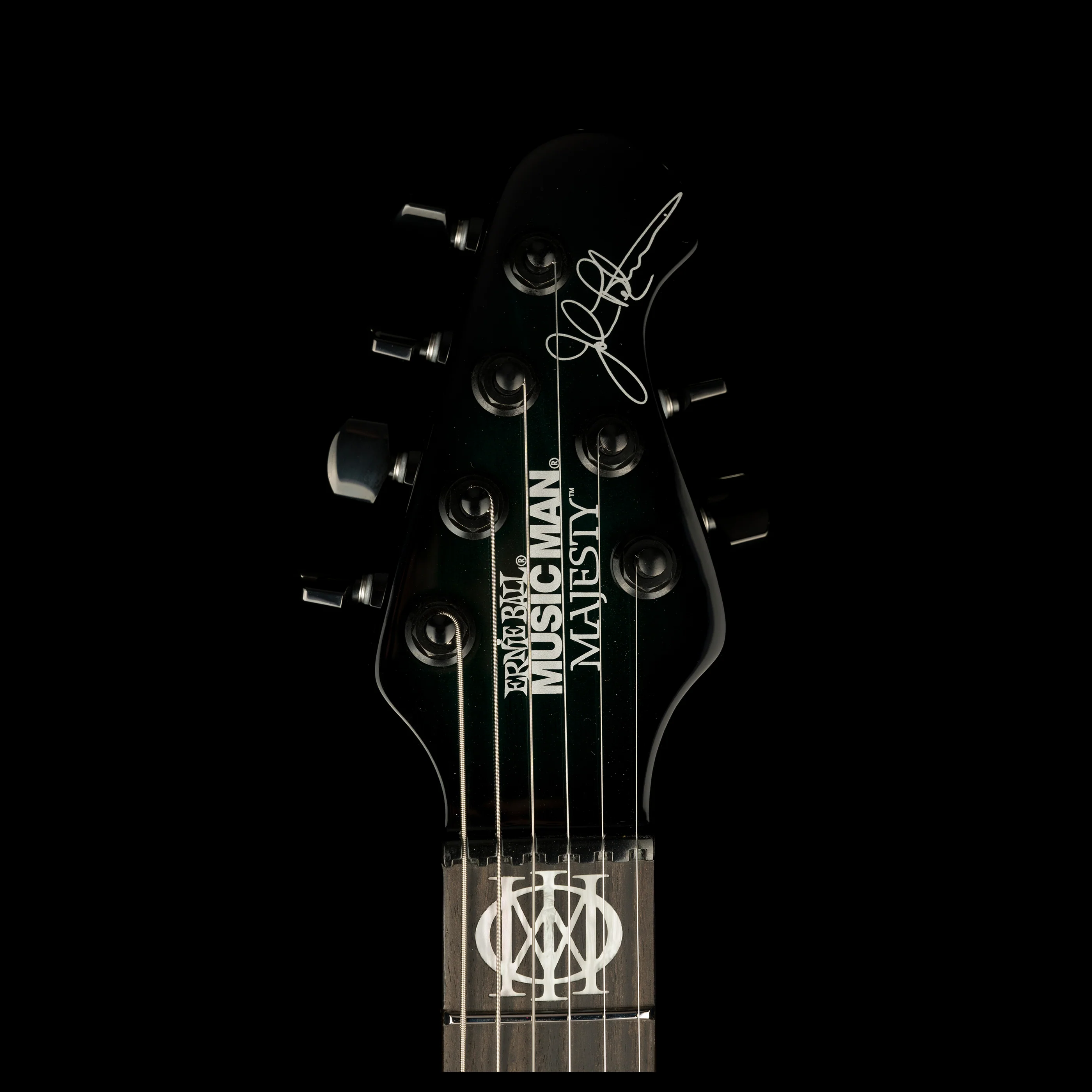 Ernie Ball Music Man Majesty Enchanted Forest With Case - Image 11