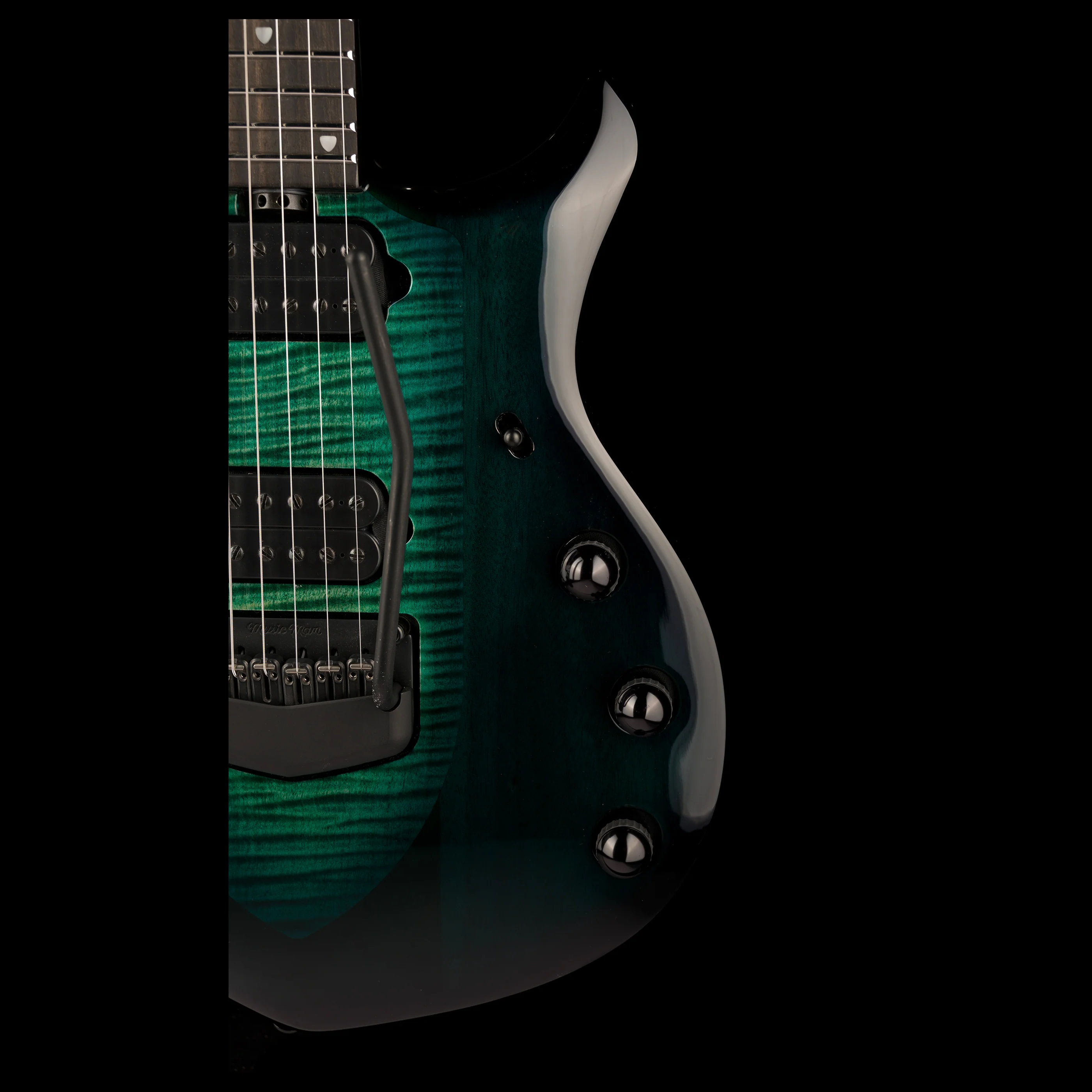 Ernie Ball Music Man Majesty Enchanted Forest With Case - Image 12