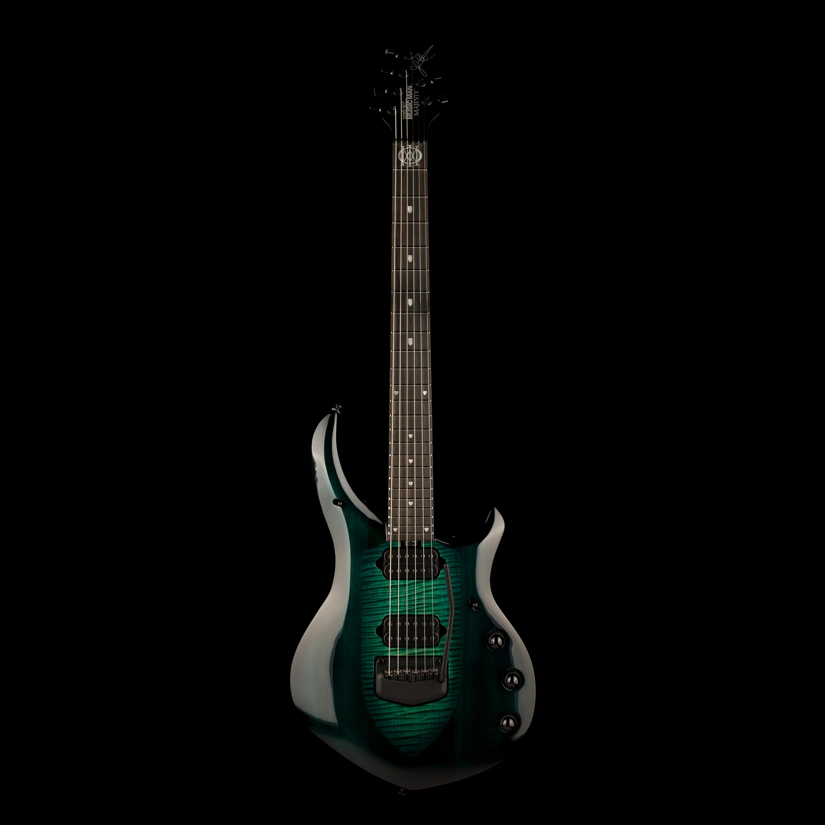 Ernie Ball Music Man Majesty Enchanted Forest With Case - Image 2