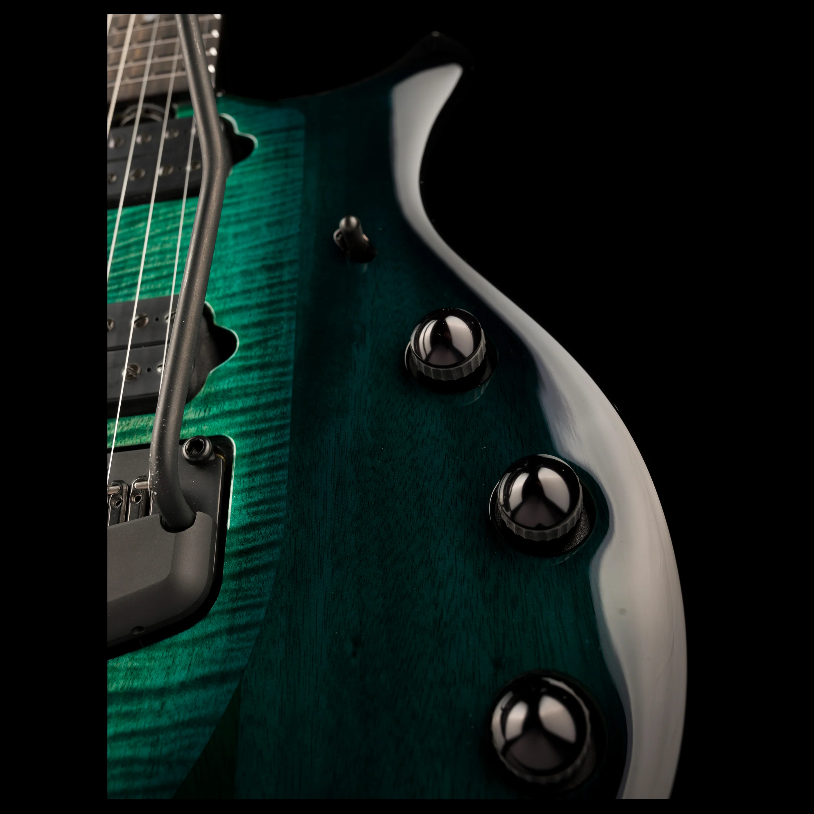 Ernie Ball Music Man Majesty Enchanted Forest With Case - Image 7