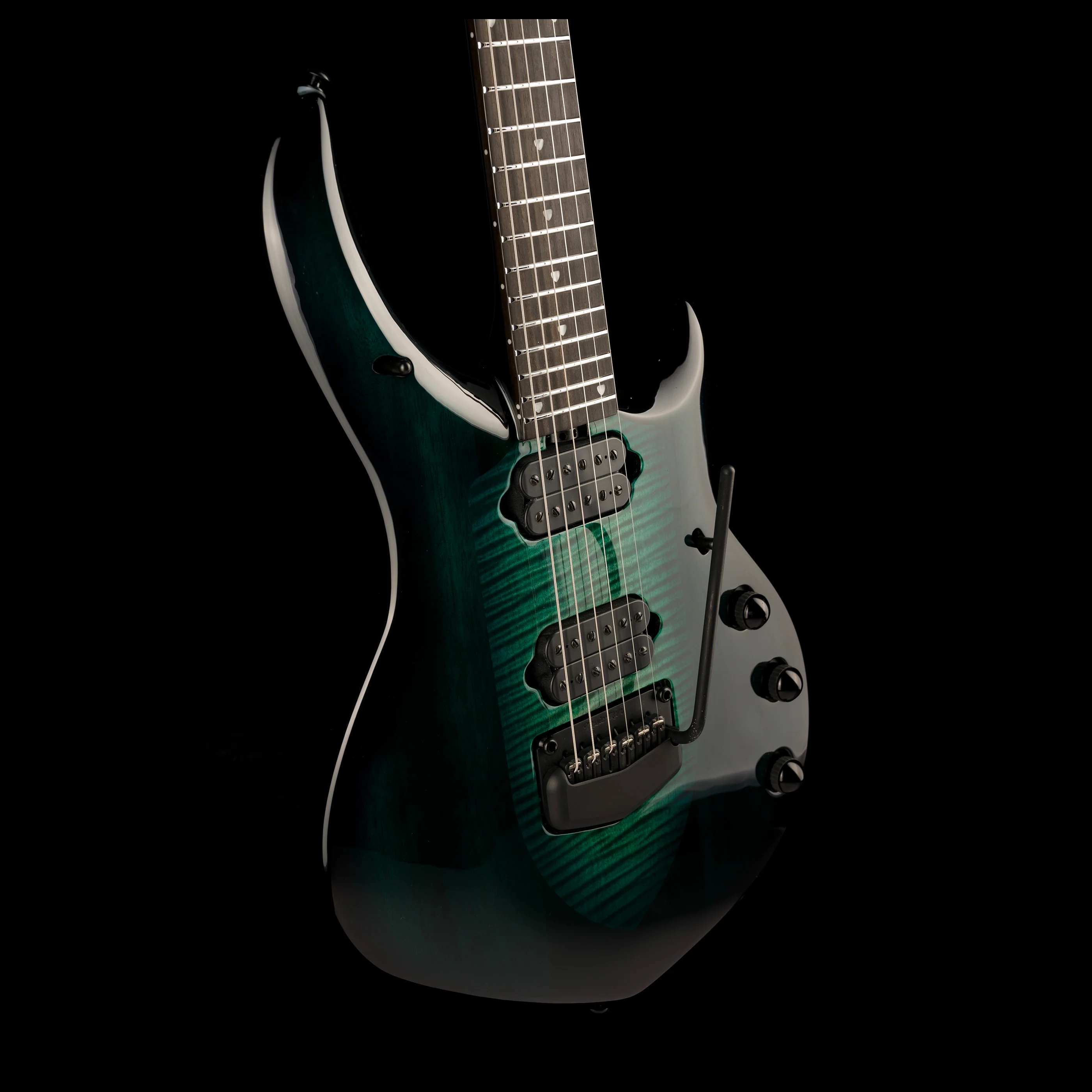 Ernie Ball Music Man Majesty Enchanted Forest With Case - Image 9