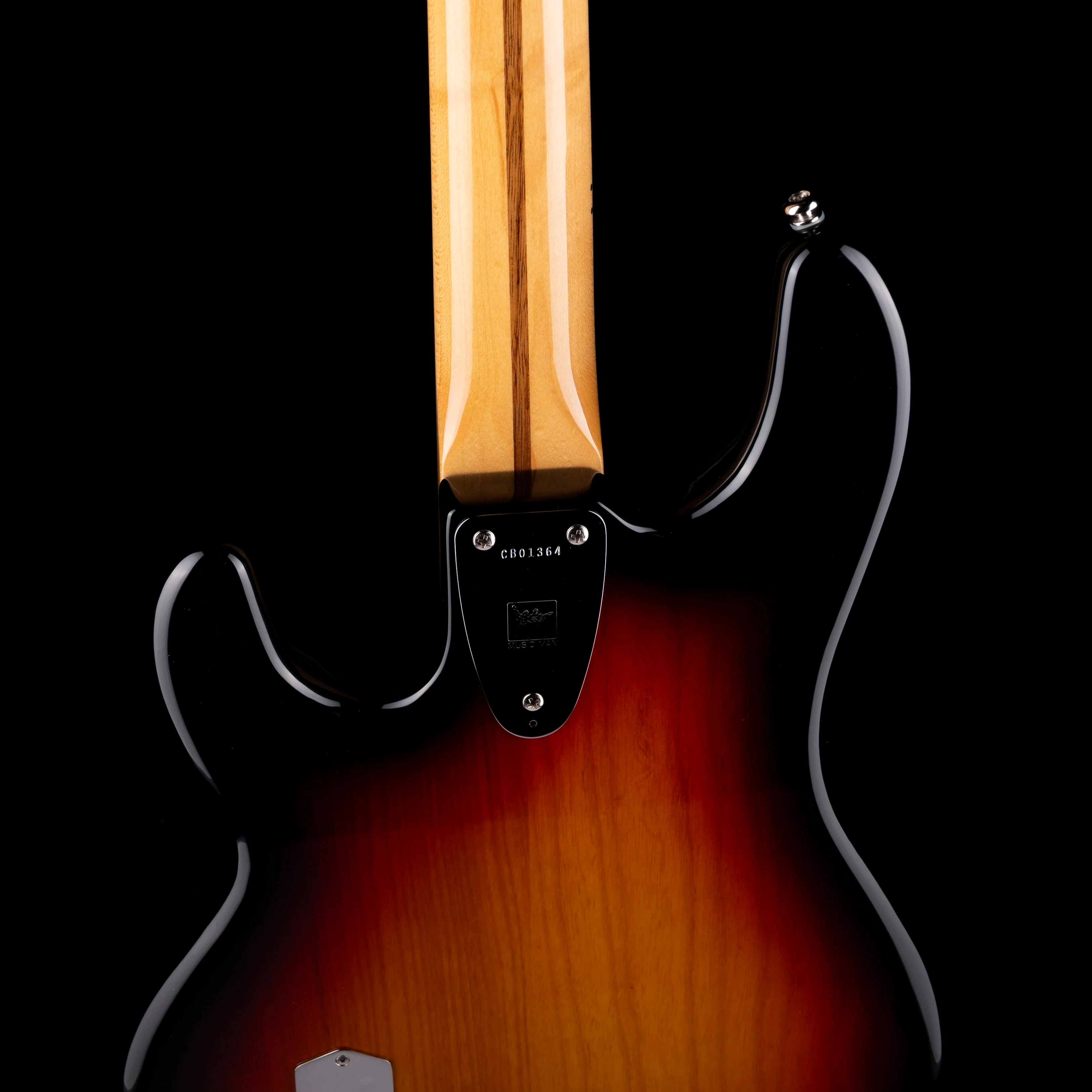 Ernie Ball Music Man Retro '70s StingRay Bass Vintage Sunburst with Case - Image 10
